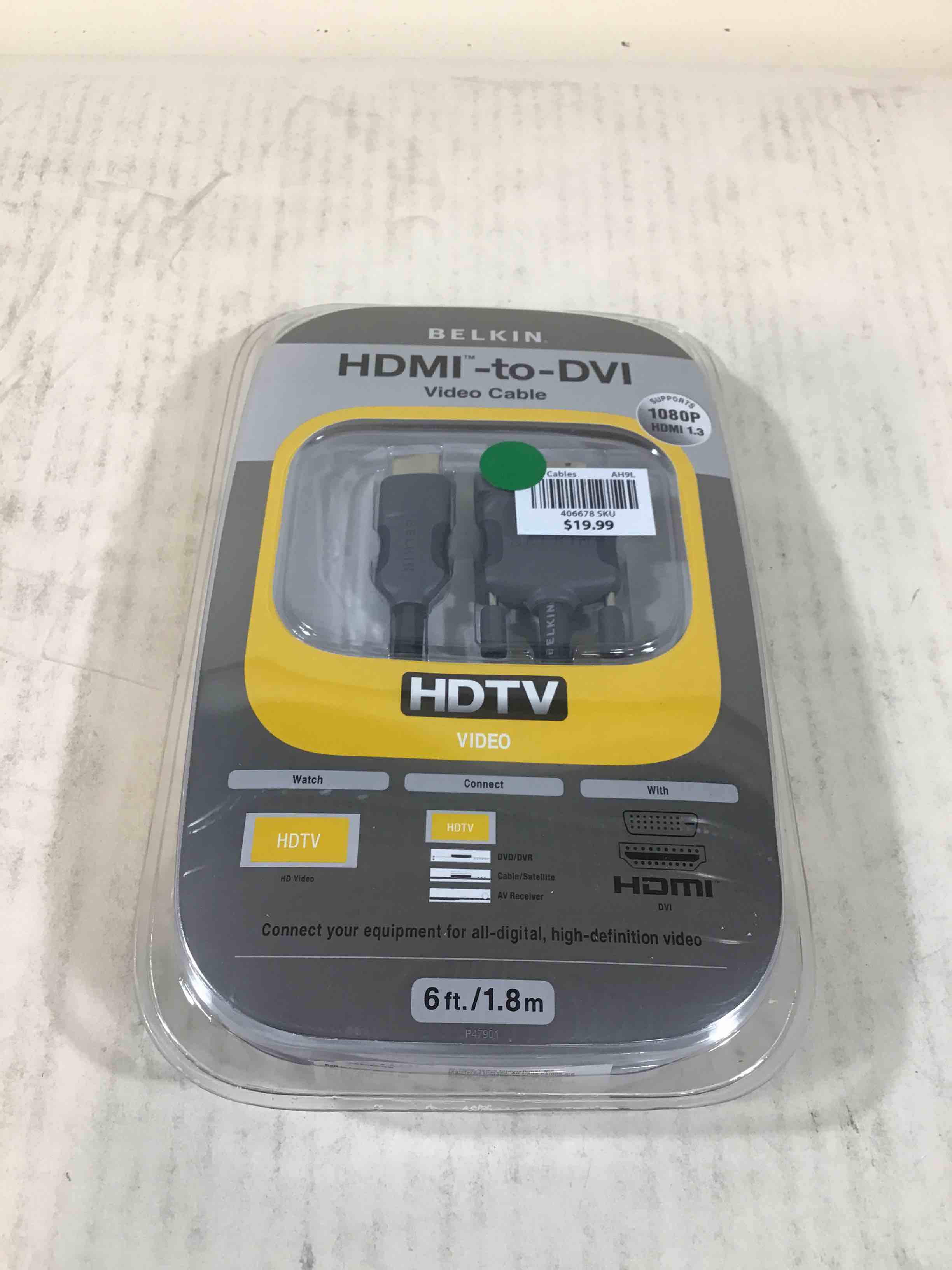 Belkin HDMI To DVI Video Cable