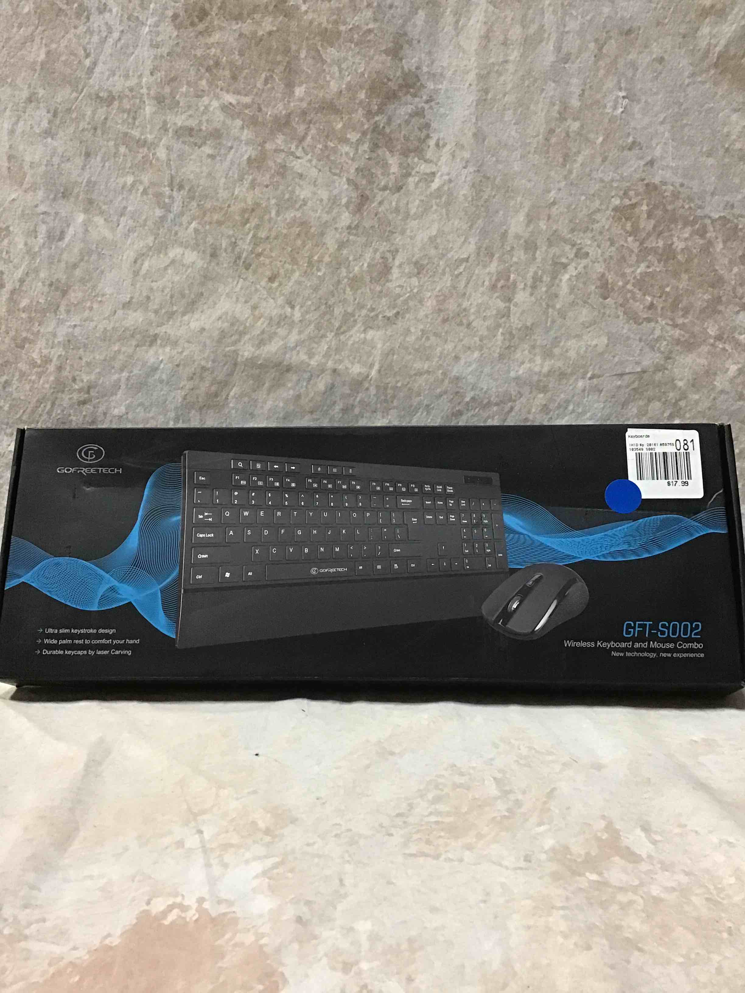 GoFreeTech GoFreeTech-S002 Keyboard & Mouse Combo 