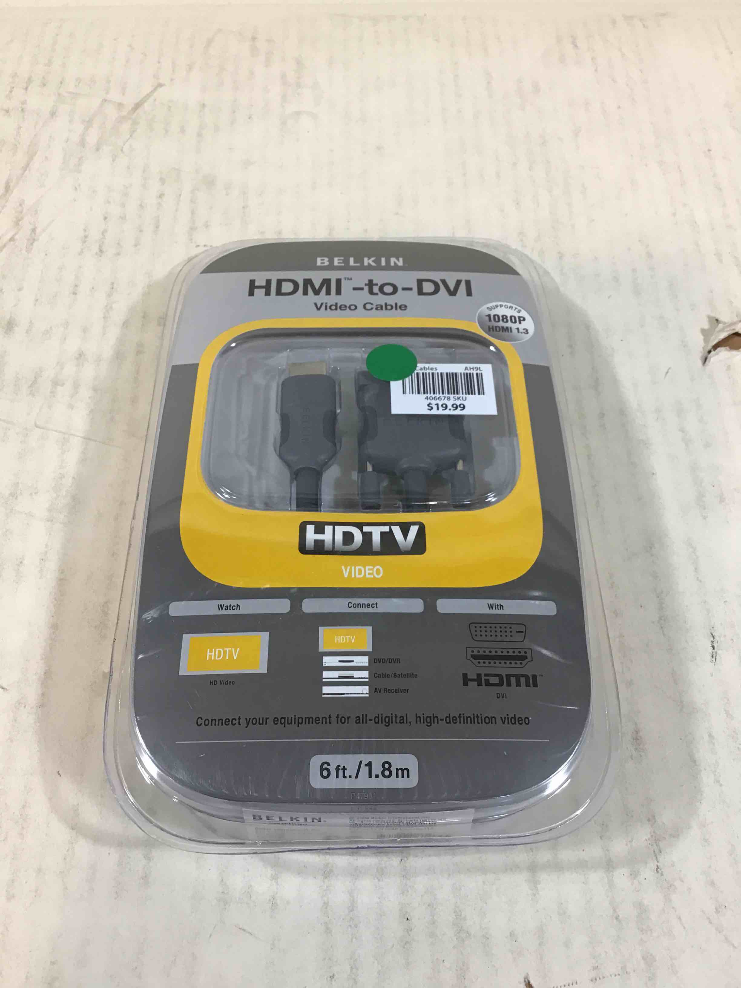 Belkin HDMI To DVI Video Cable