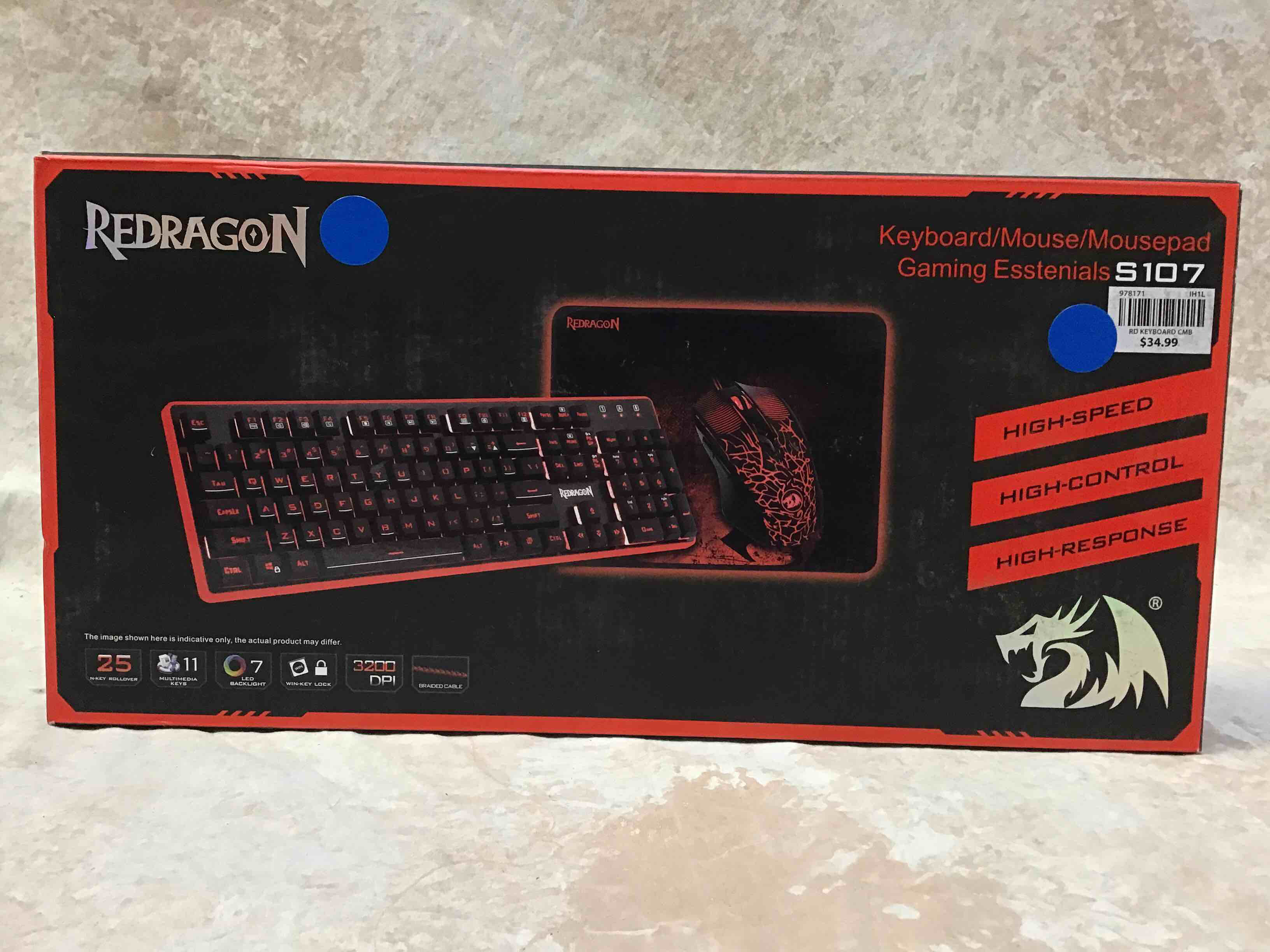 Redragon Gaming Essentials S107