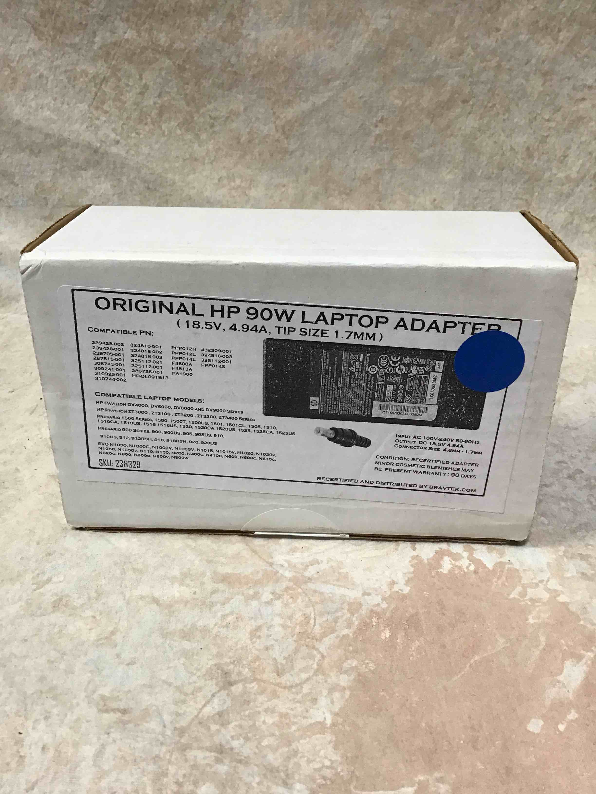 HP 90W Laptop Adapter
