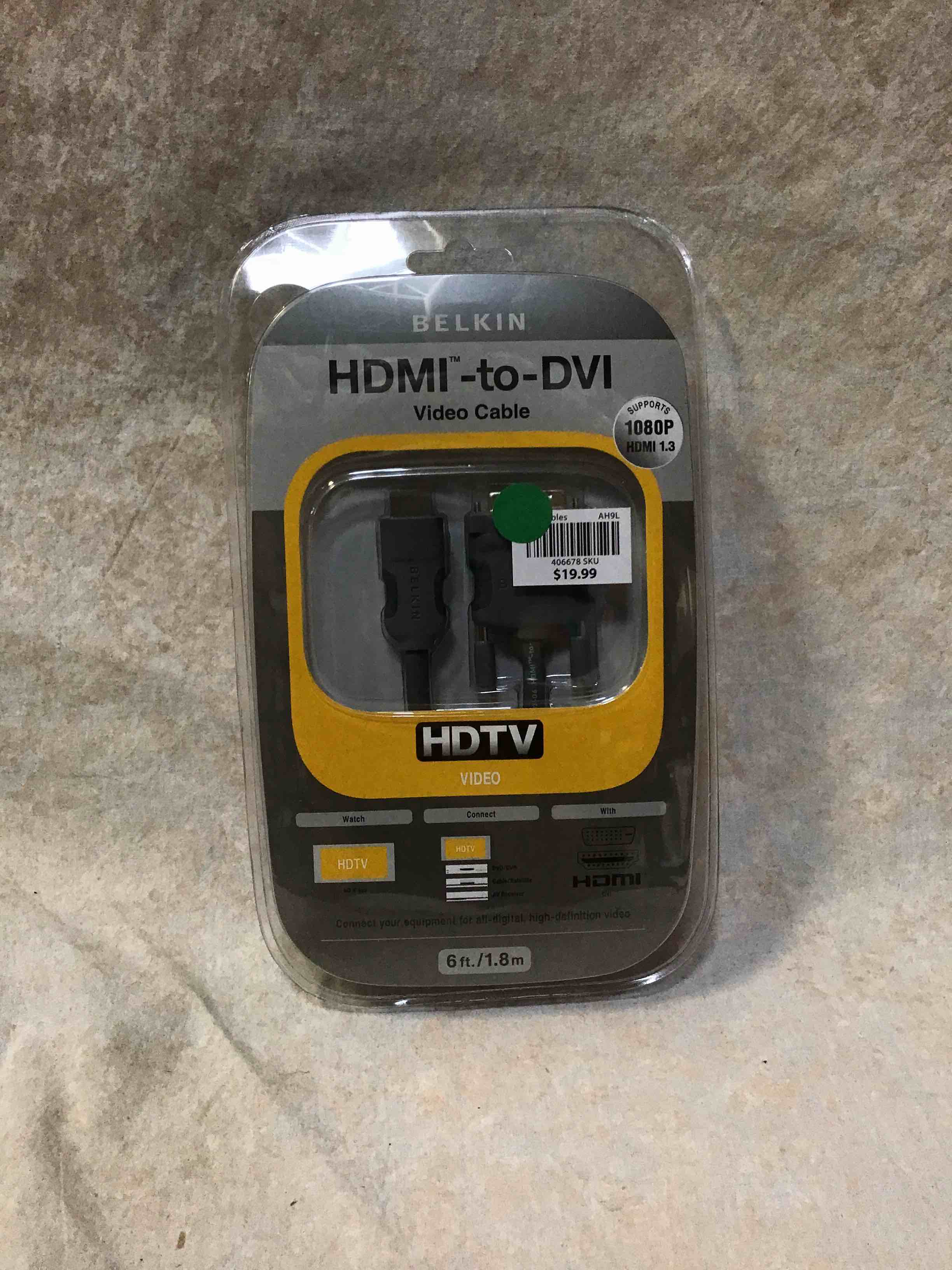 Belkin HDMI to DVI Cable 