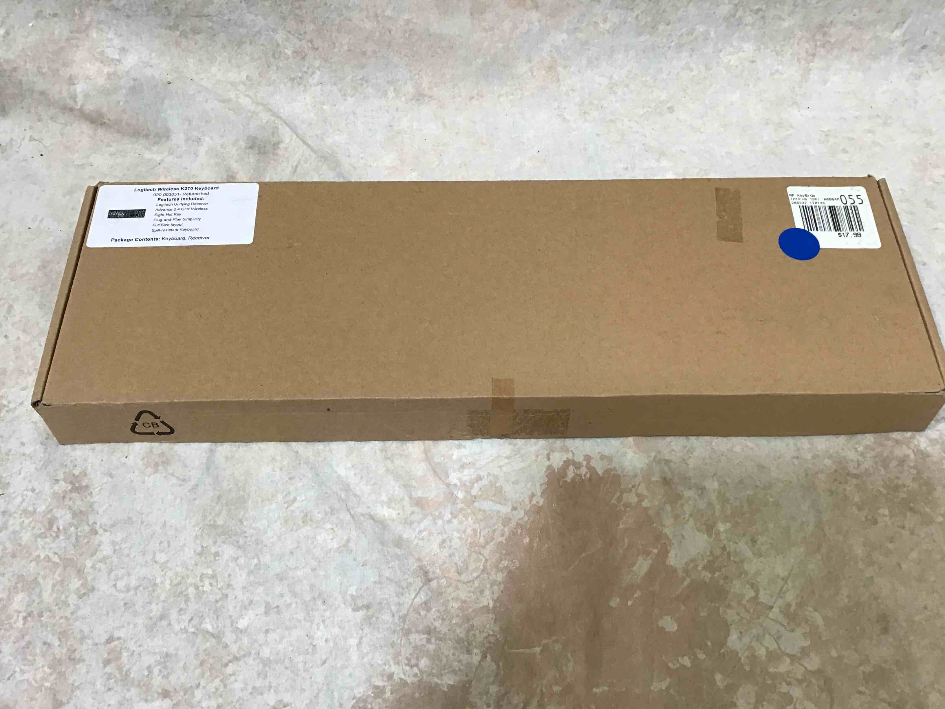 Logitech Wireless K270 Keyboard 