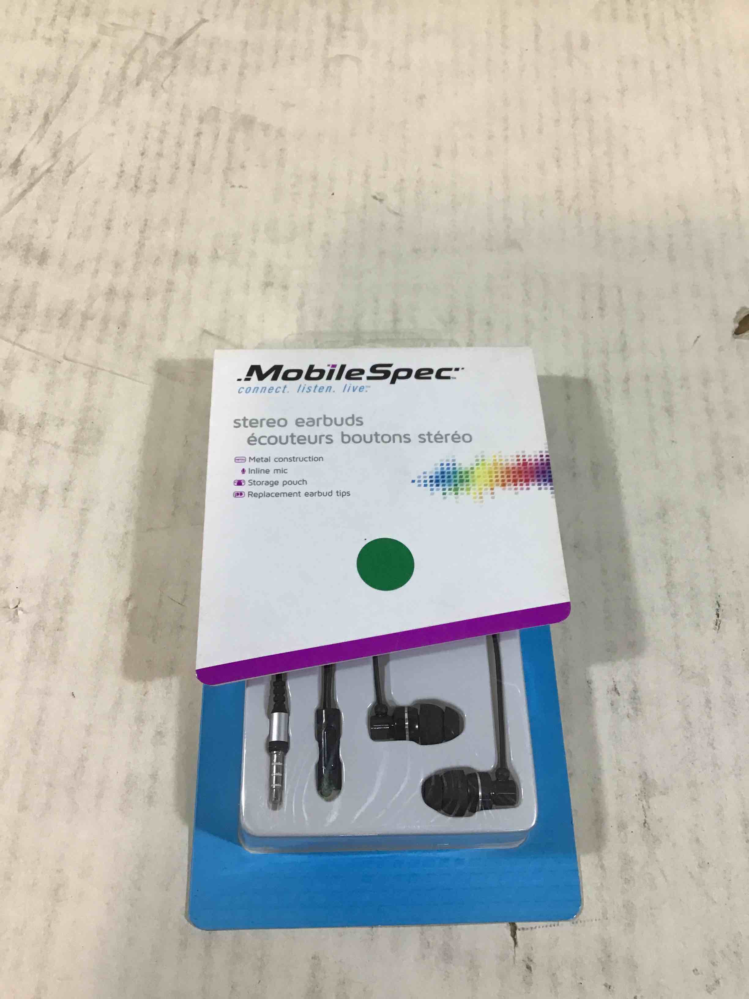 Mobile Spec Stereo Earbuds