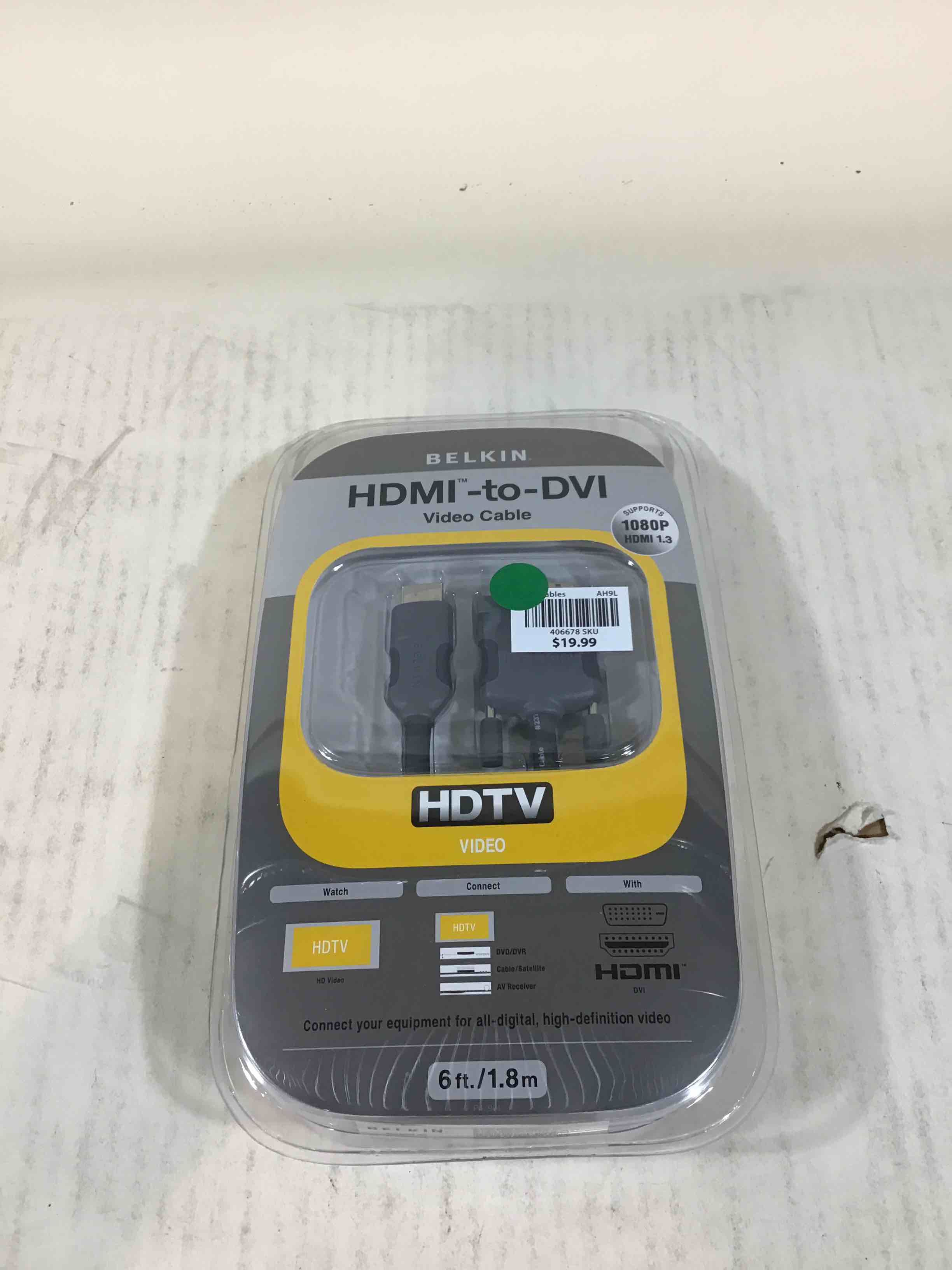 Belkin HDMI To DVI Cable