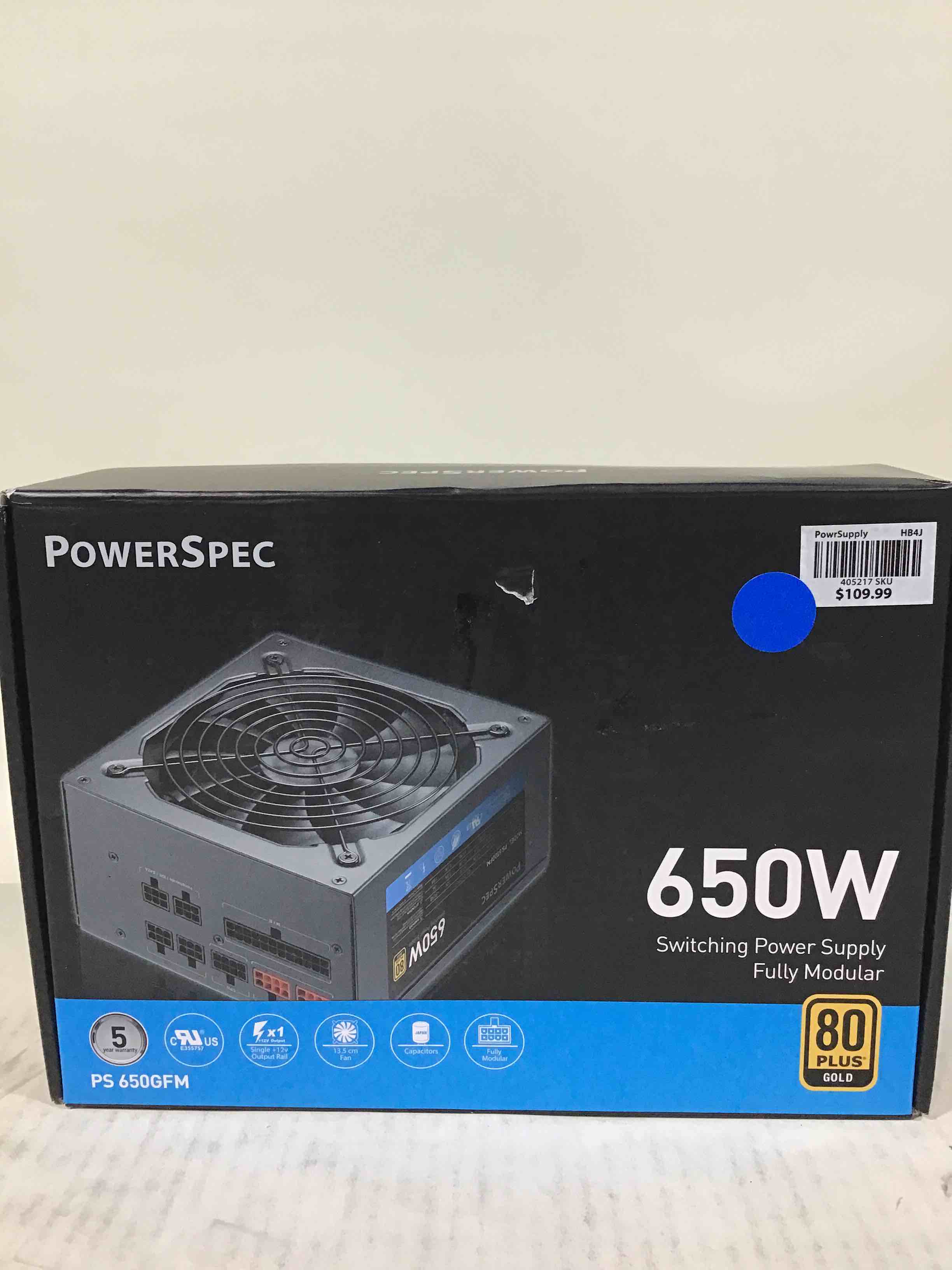 PowerSpec 650W Power Supply 