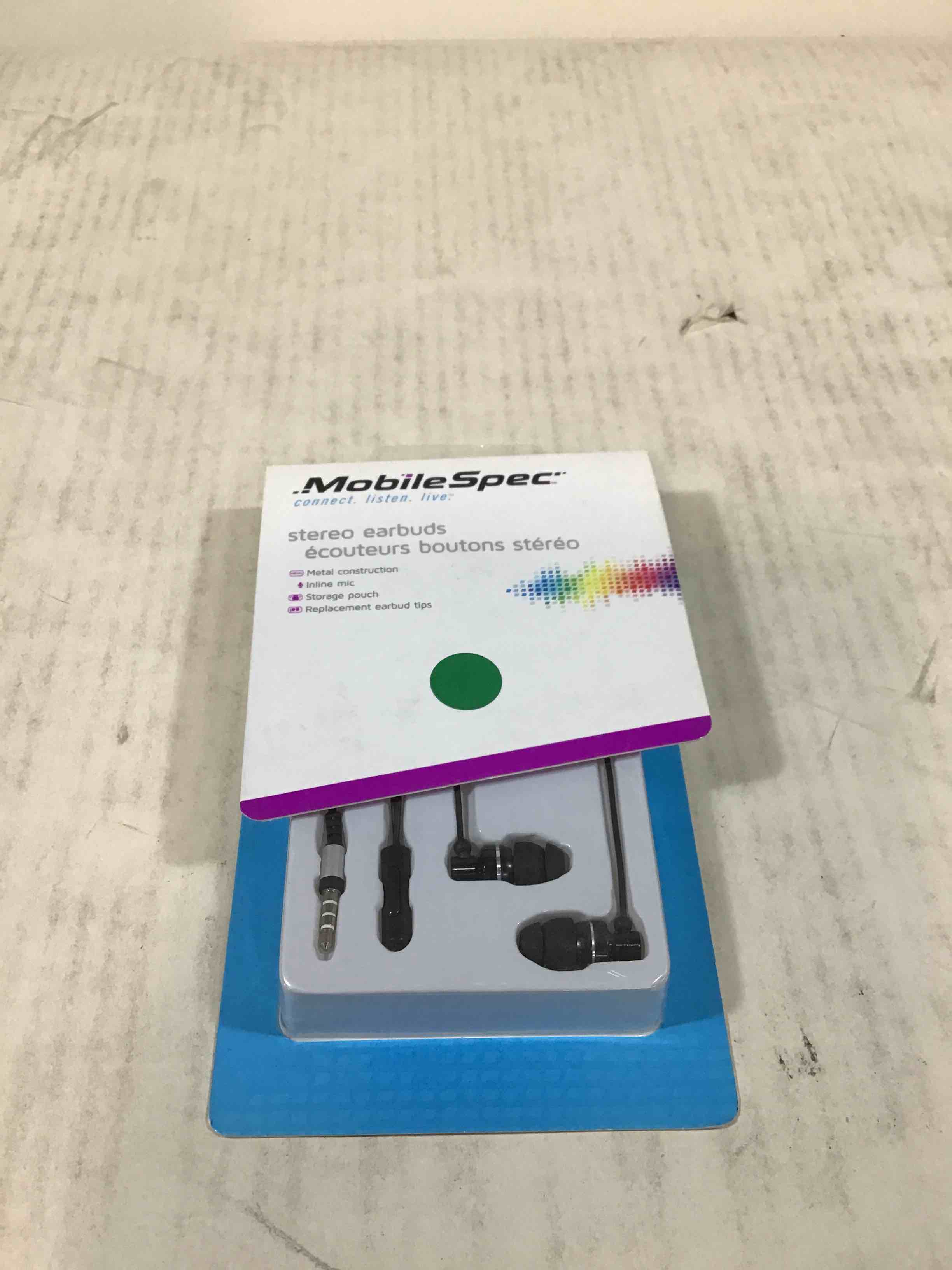 Mobile Spec Stereo Earbuds 