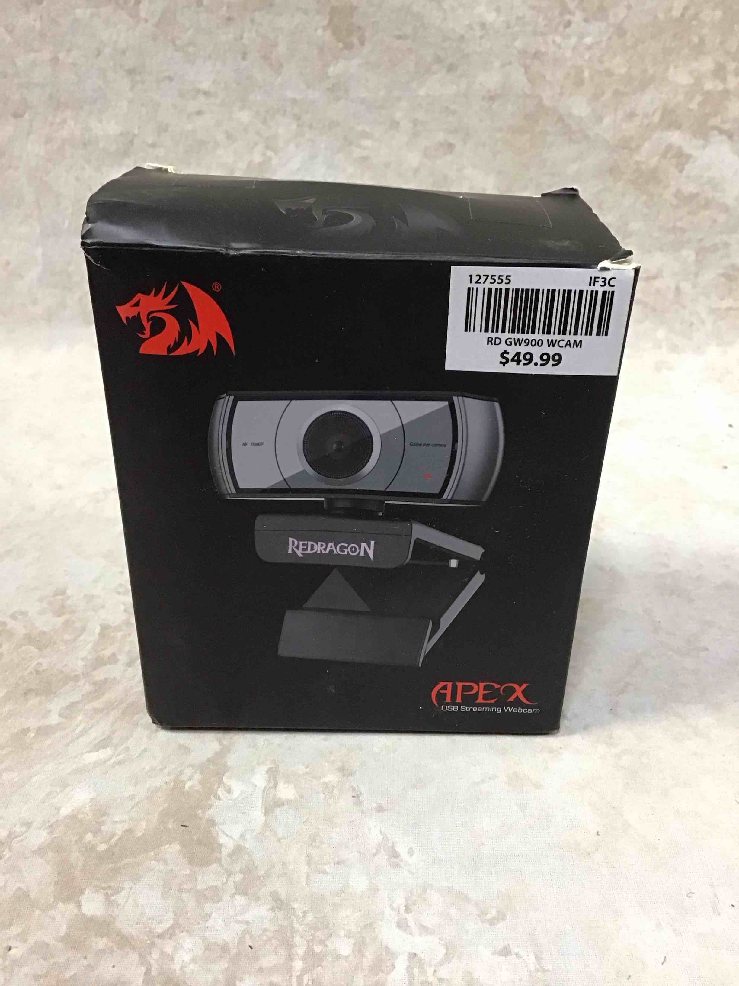 Redragon Apex USB Streaming Webcam