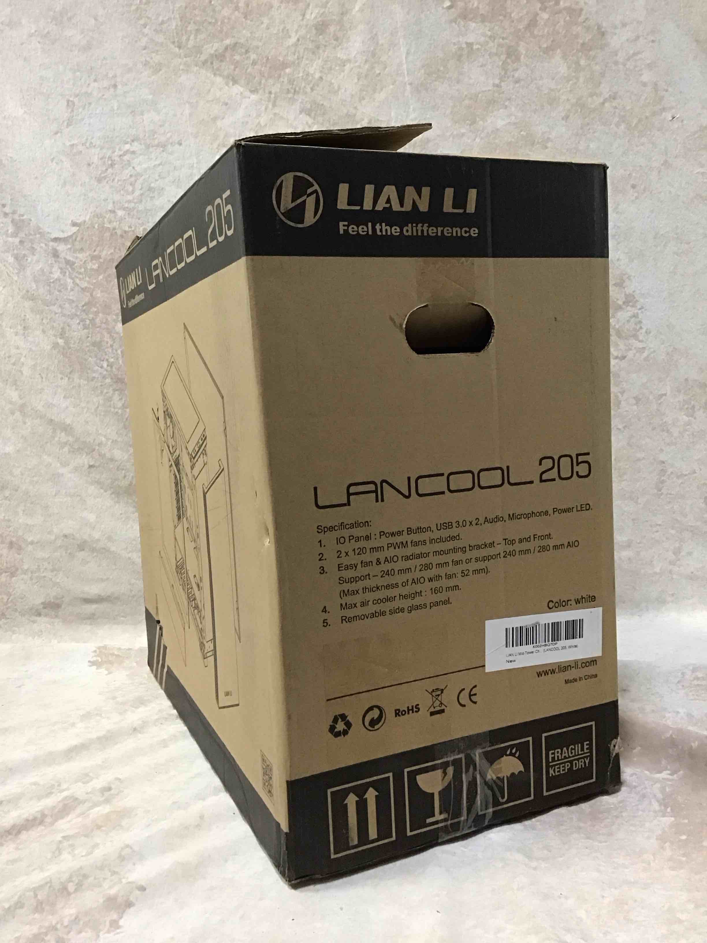 Lian Li Lancool II Gaming PC Case White