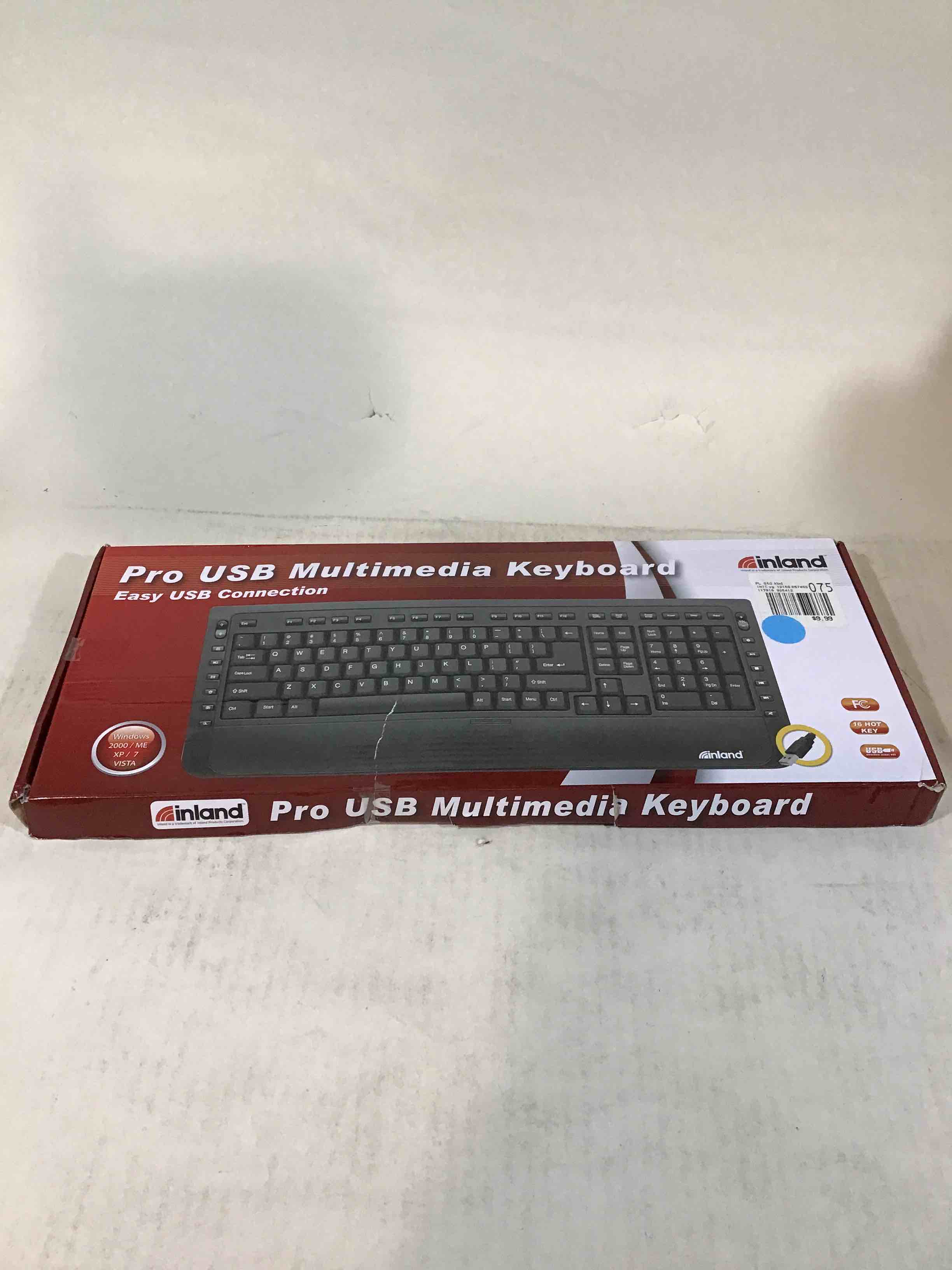 inland Pro USB Multimedia Keyboard