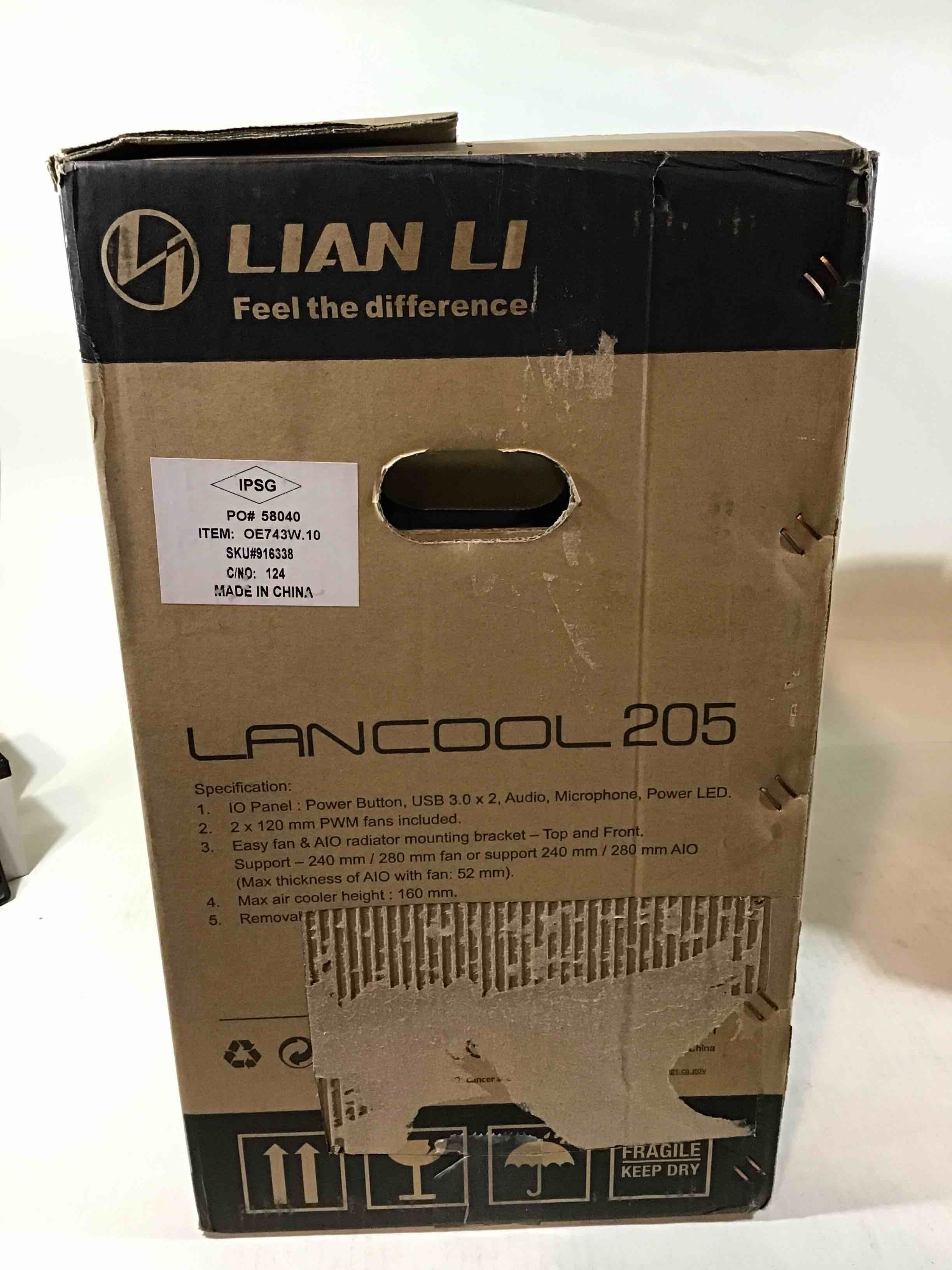 Lian Li Lancool 205M Gaming PC Case