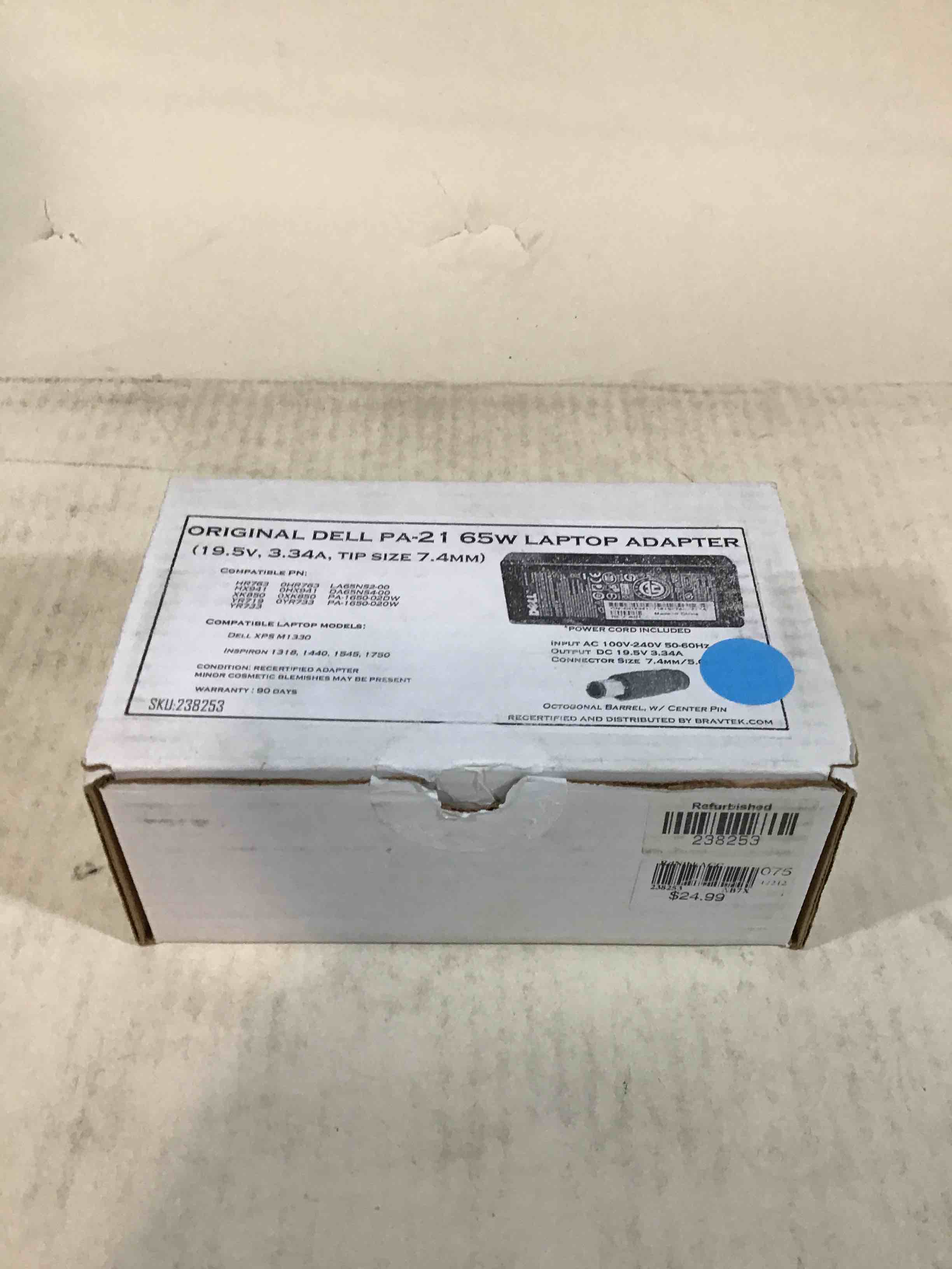 Original Dell PA-21 65W Laptop Adapter