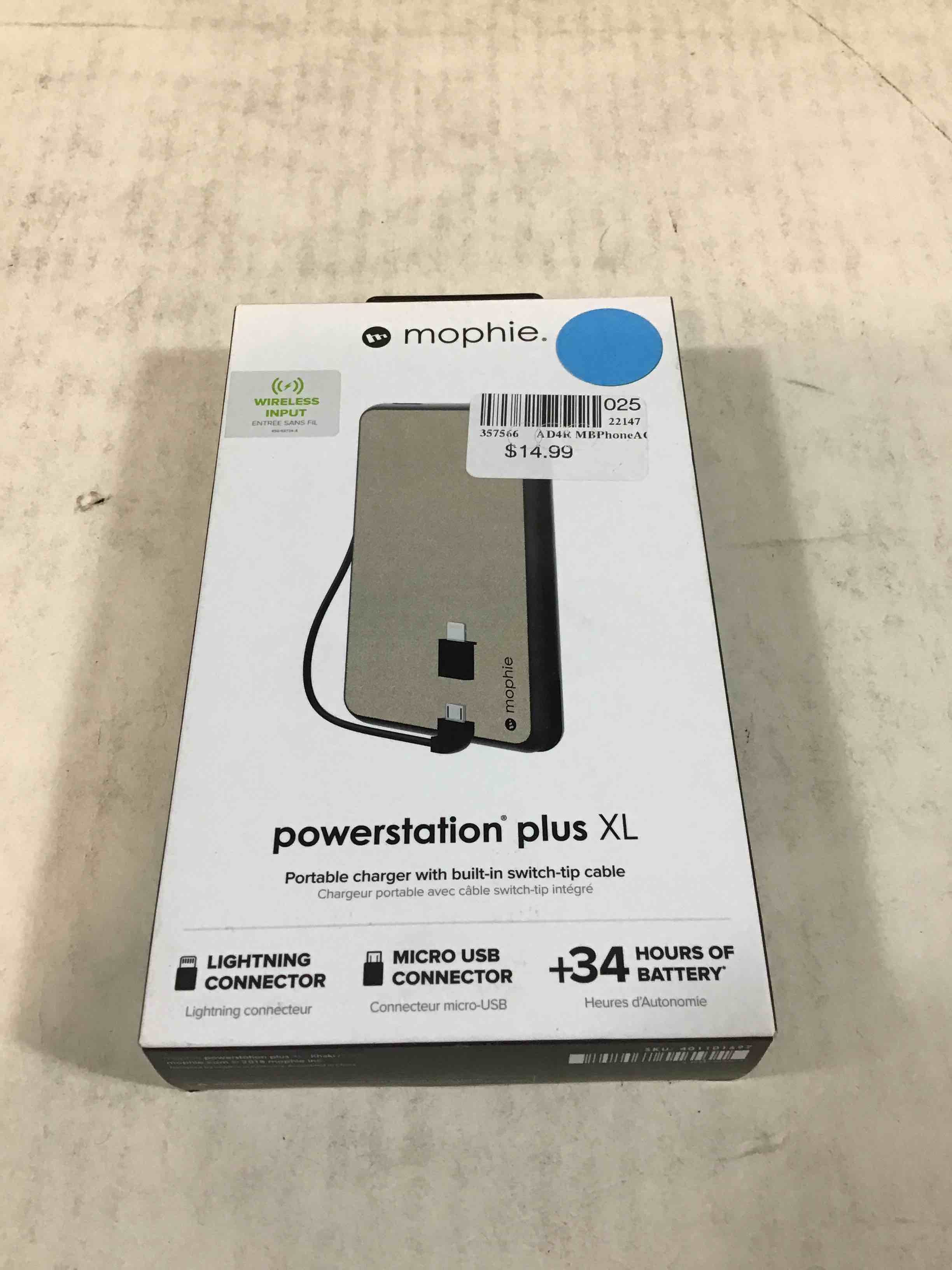 mophie powerstation plus XL