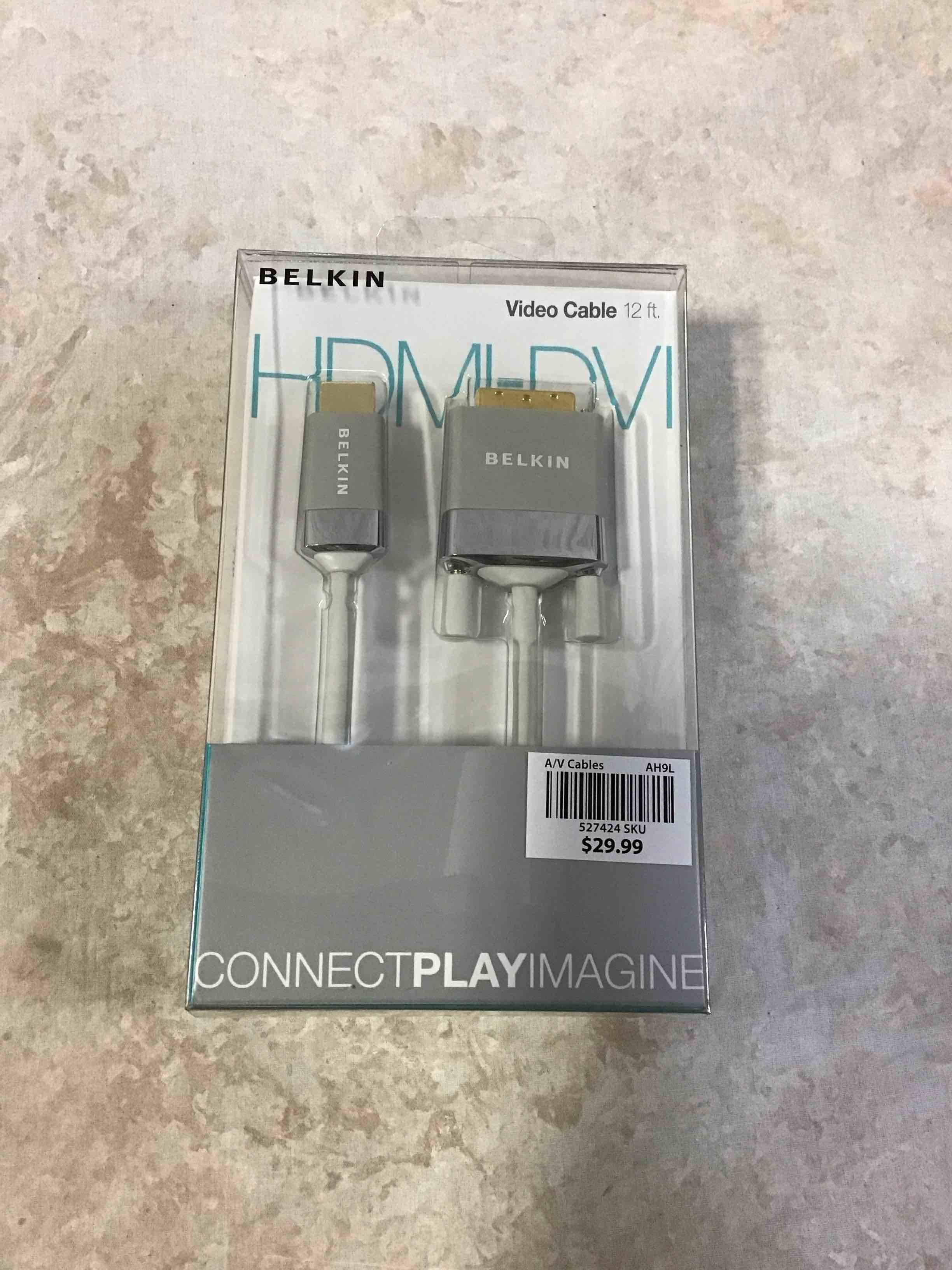 belkin hdmi-dvi 6’ video cable