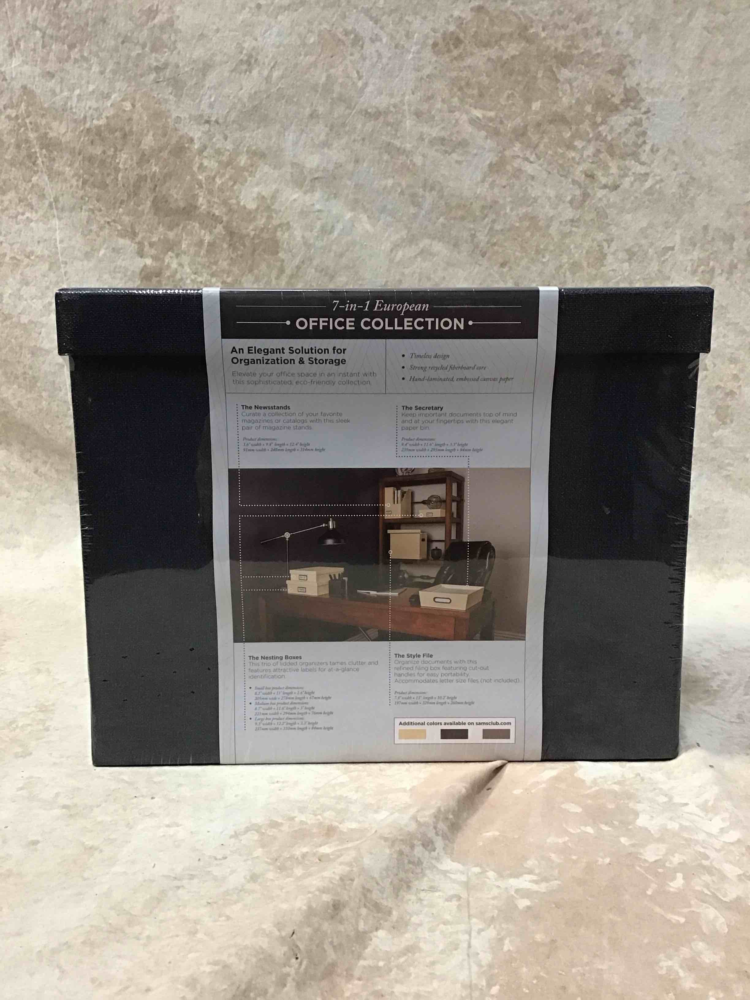 7-in-1 European Storage Office Collection