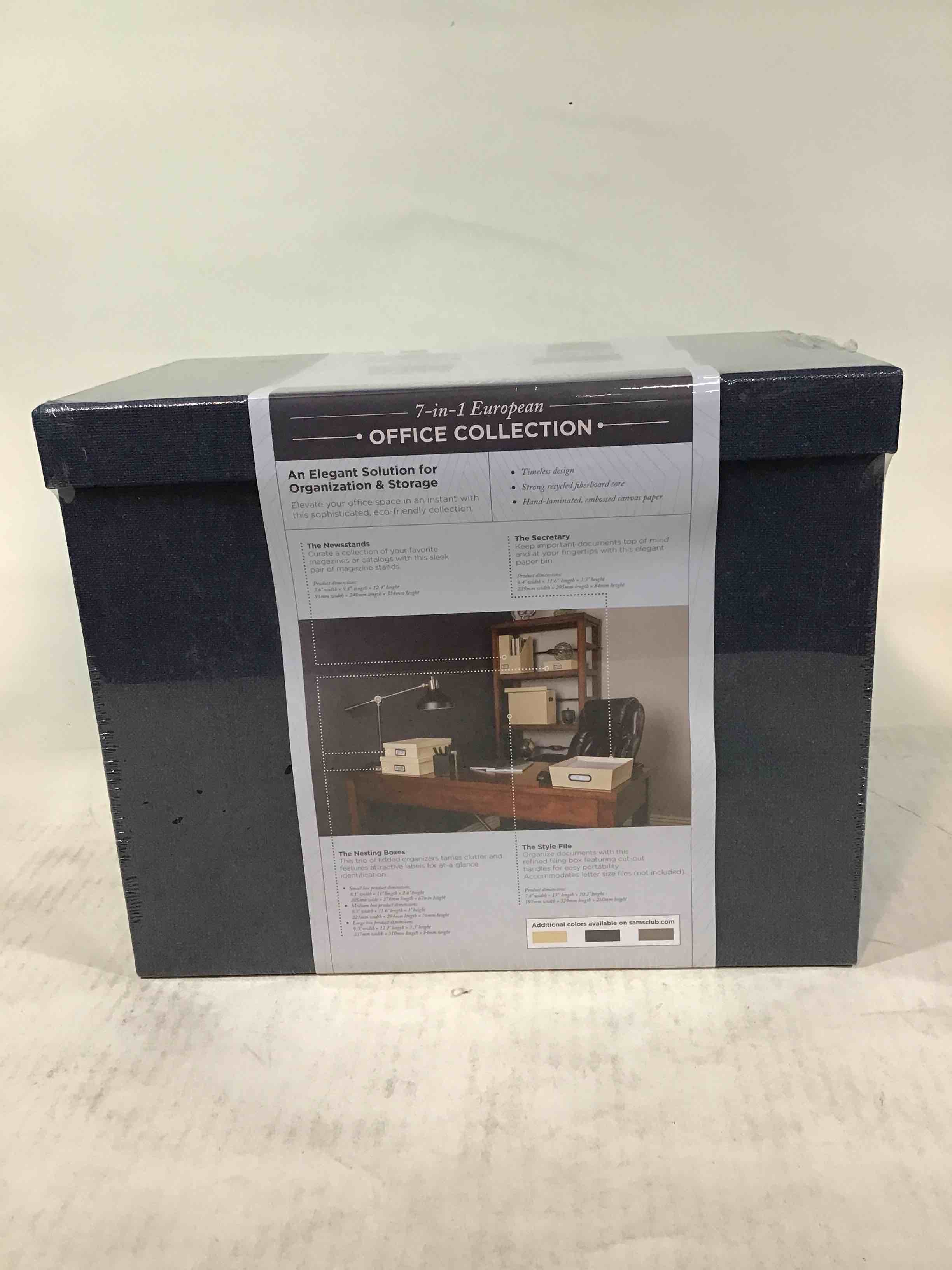 7-in-1 European Storage Office Collection