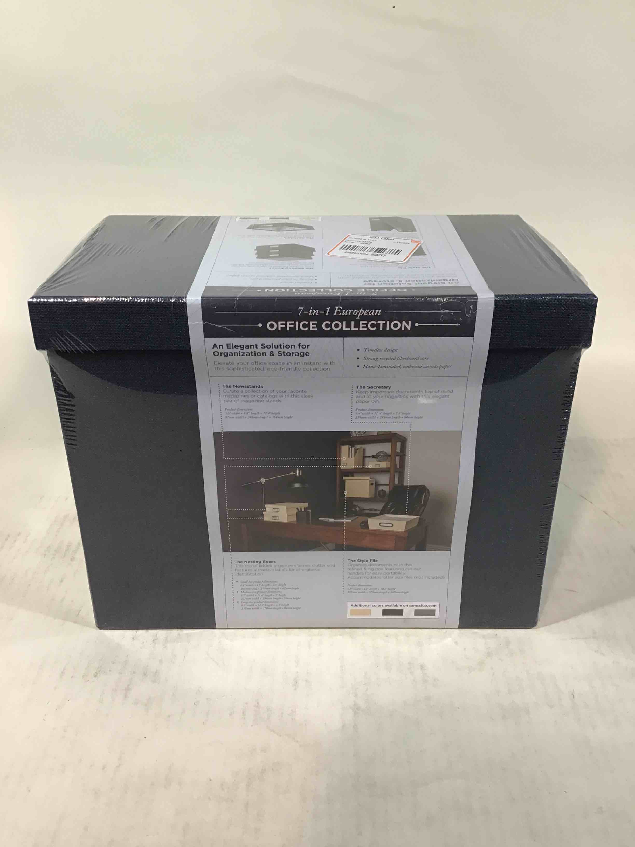 7-in-1 European Storage Office Collection