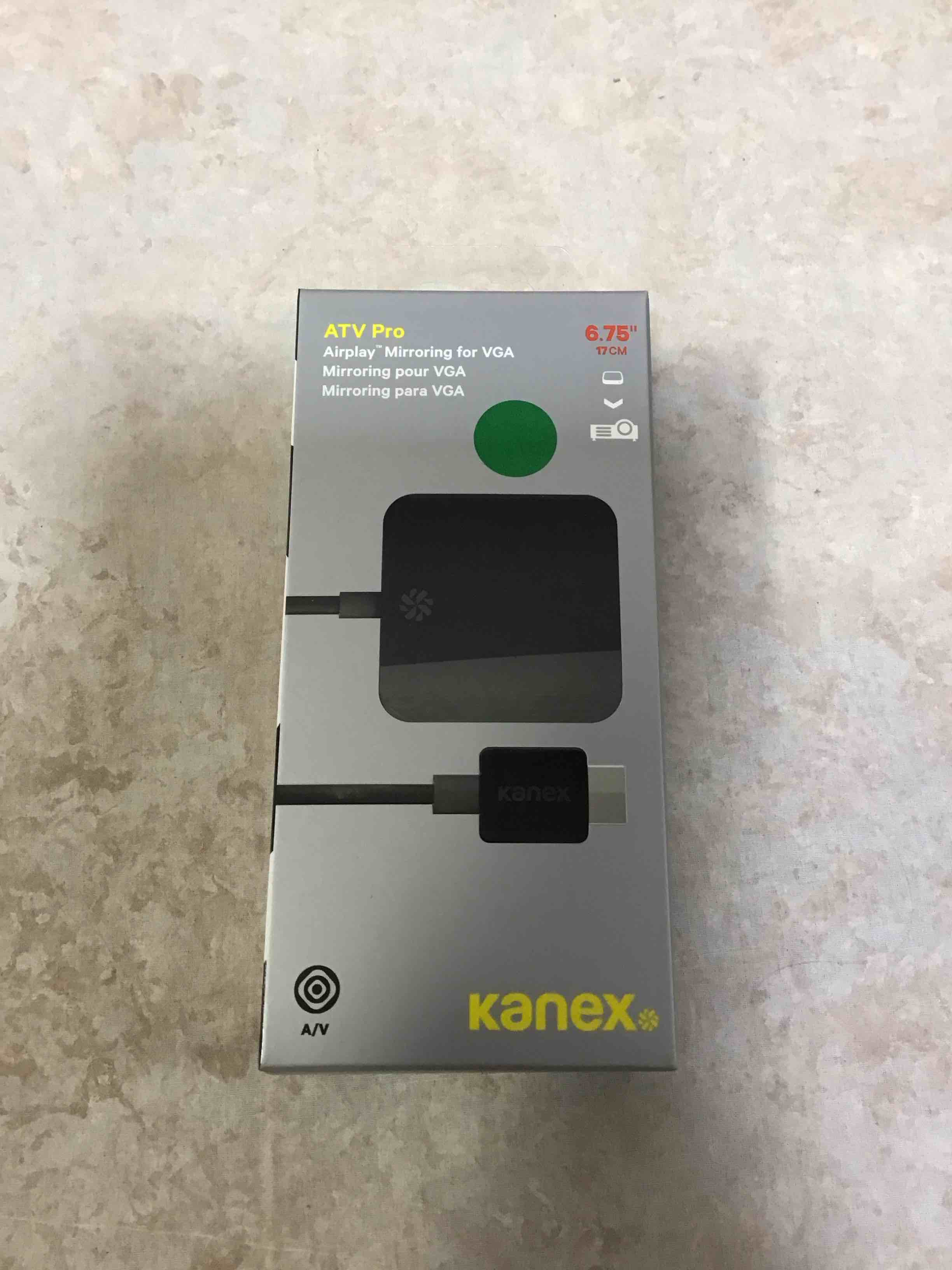 Kanex HDMI to VGA Adapter for Apple TV (2nd-3rd gen)- HDCP Compliant (ATVPROX) (B00VQPAIUK)
