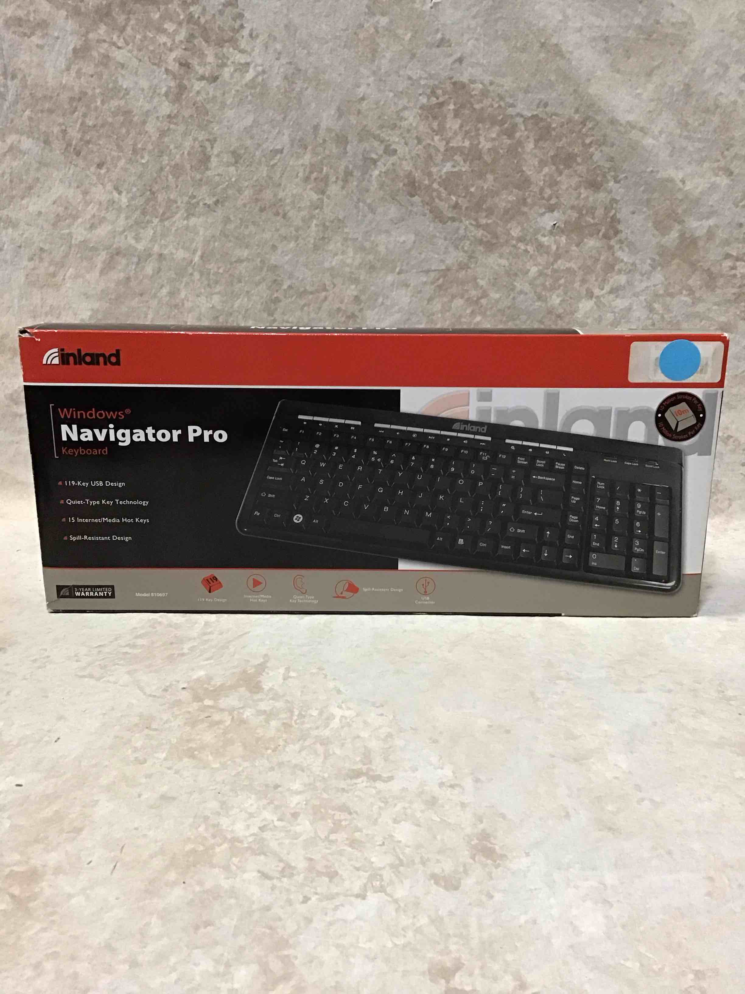 inland Windows Navigator Pro Keyboard