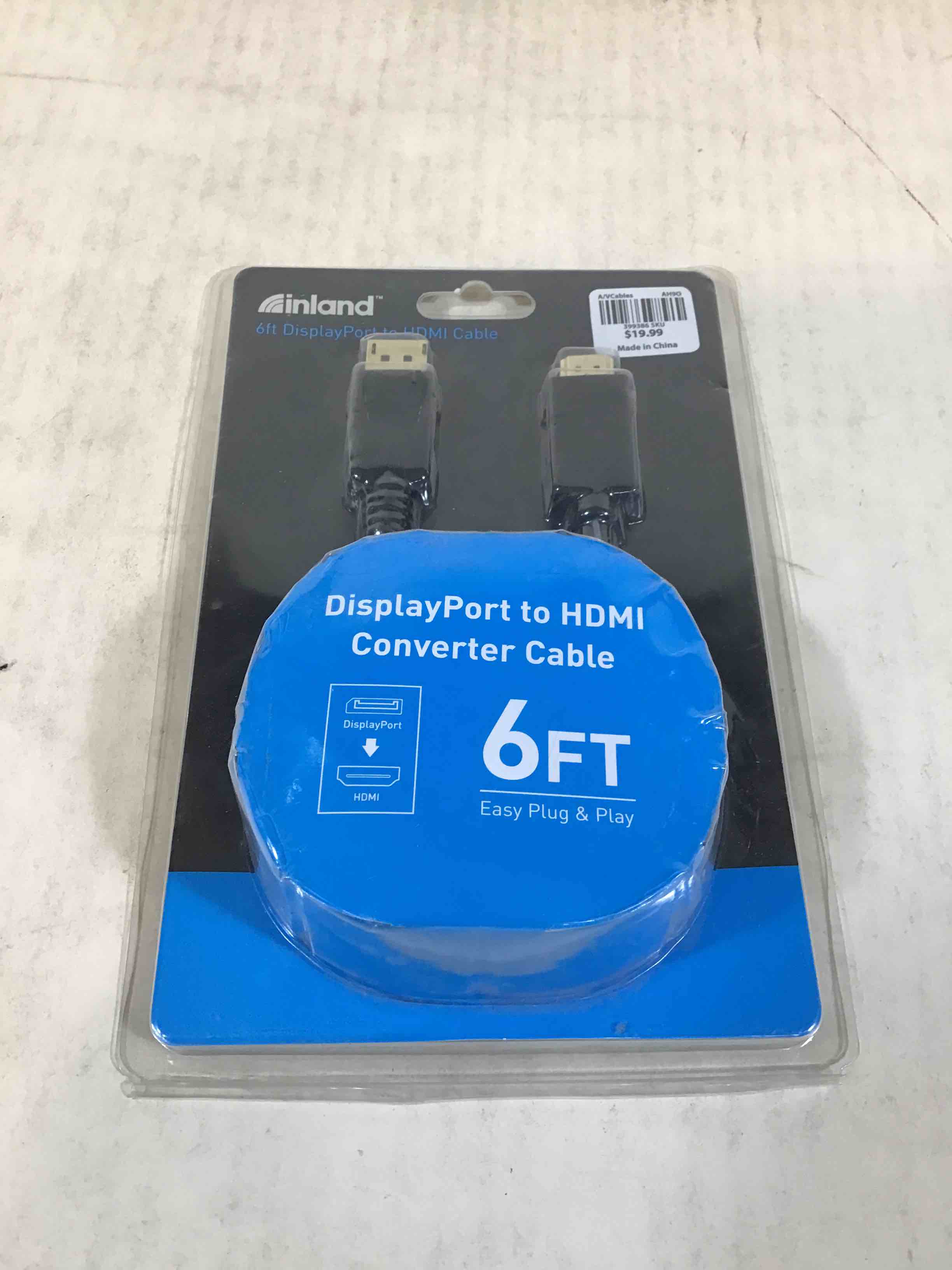 6ft Display Port To Hdmi Converter Cable (2m) Dph12m-6ft Hdcp