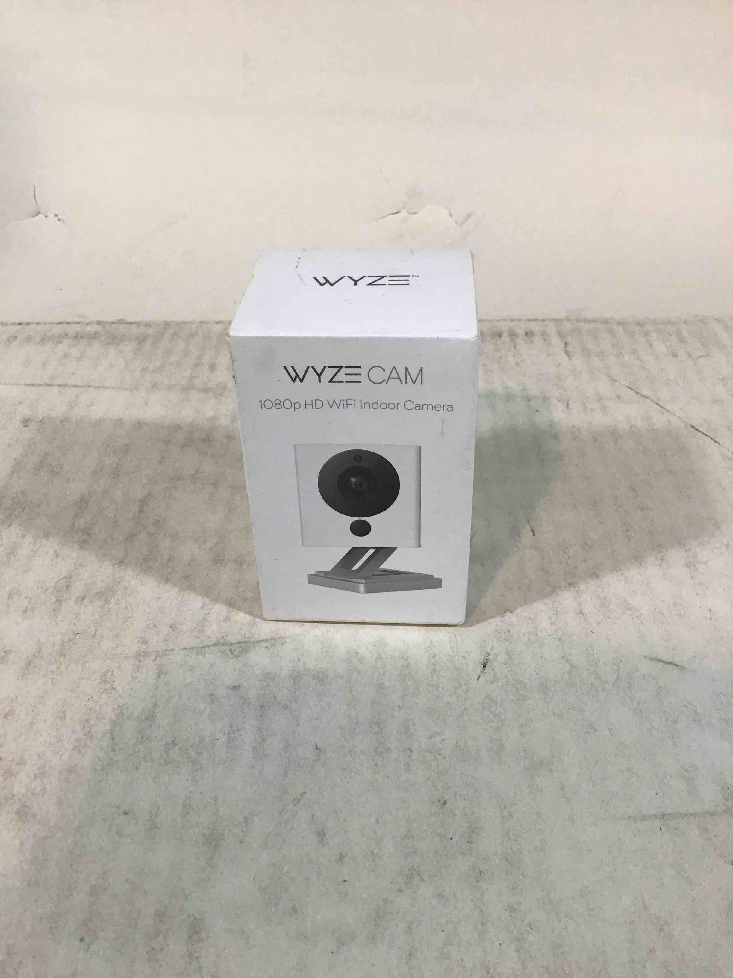 Wyze Cam 1080p HD Indoor Wireless Smart Home Security Camera with Night Vision, 2-Way Audio, Works with Alexa & the Google Assistant, One Pack, White