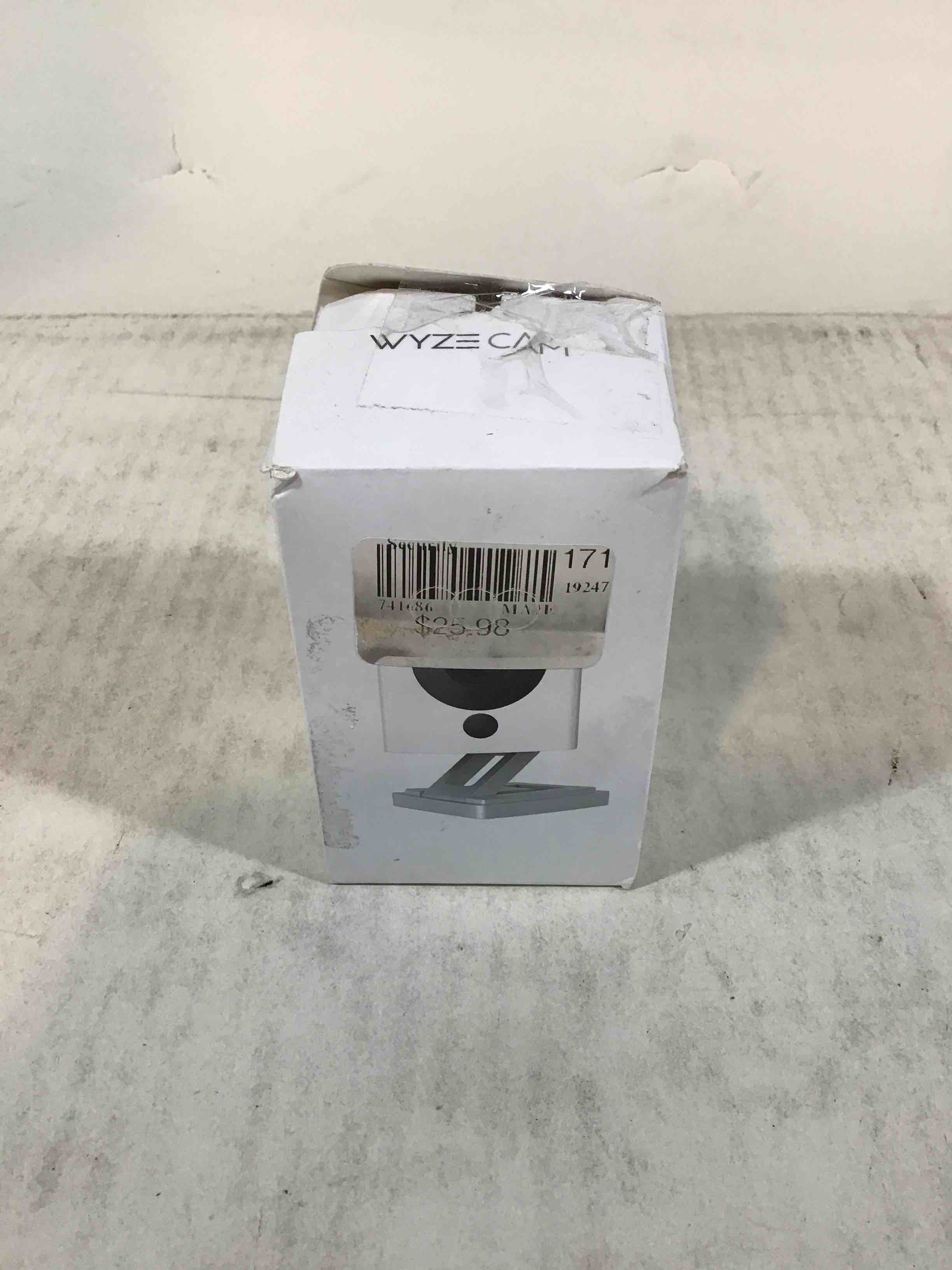 Wyze Cam 1080p HD Indoor Wireless Smart Home Security Camera with Night Vision, 2-Way Audio, Works with Alexa & the Google Assistant, One Pack, White