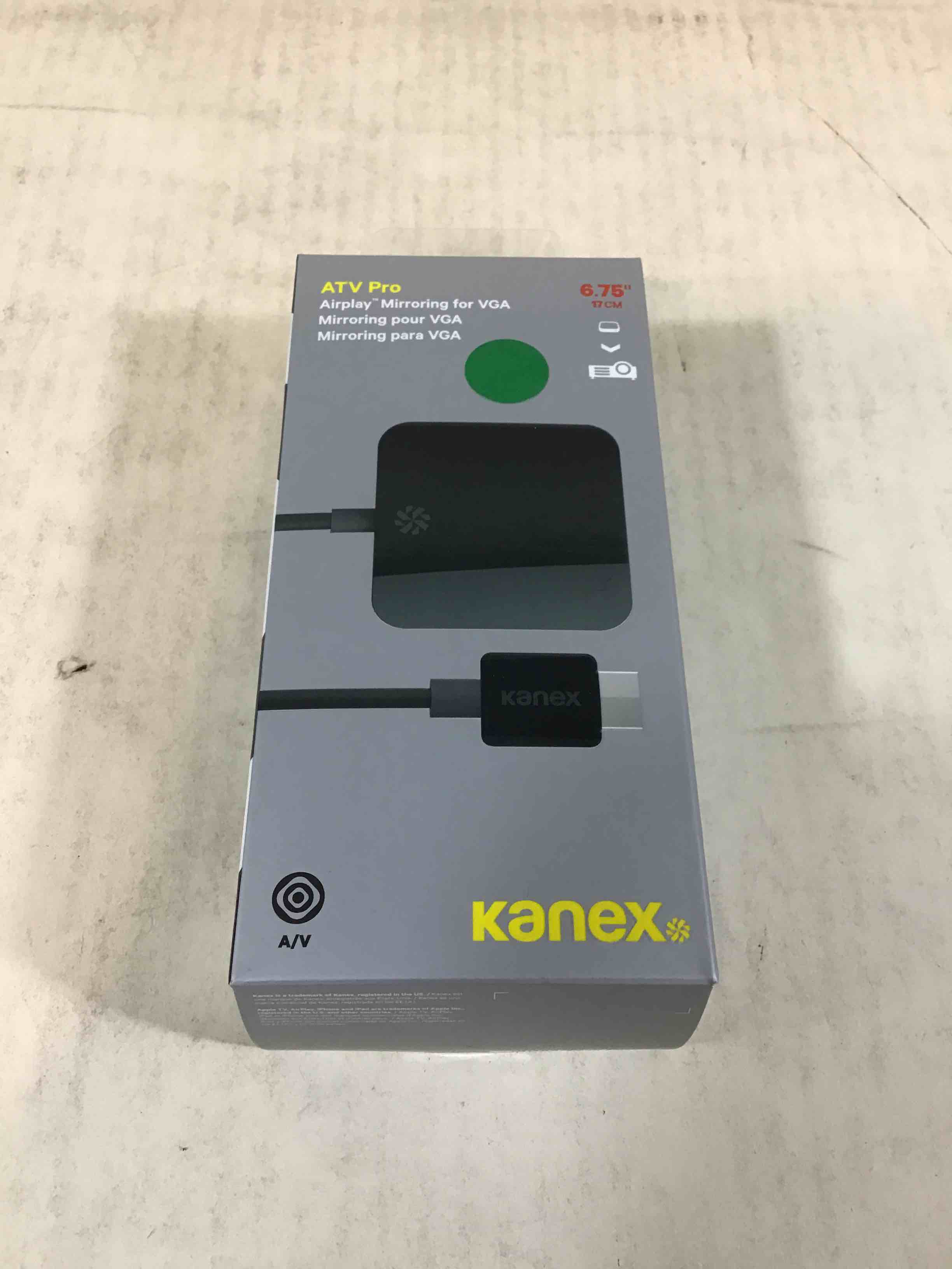 Kanex HDMI to VGA Adapter for Apple TV (2nd-3rd gen)- HDCP Compliant (ATVPROX) (B00VQPAIUK)