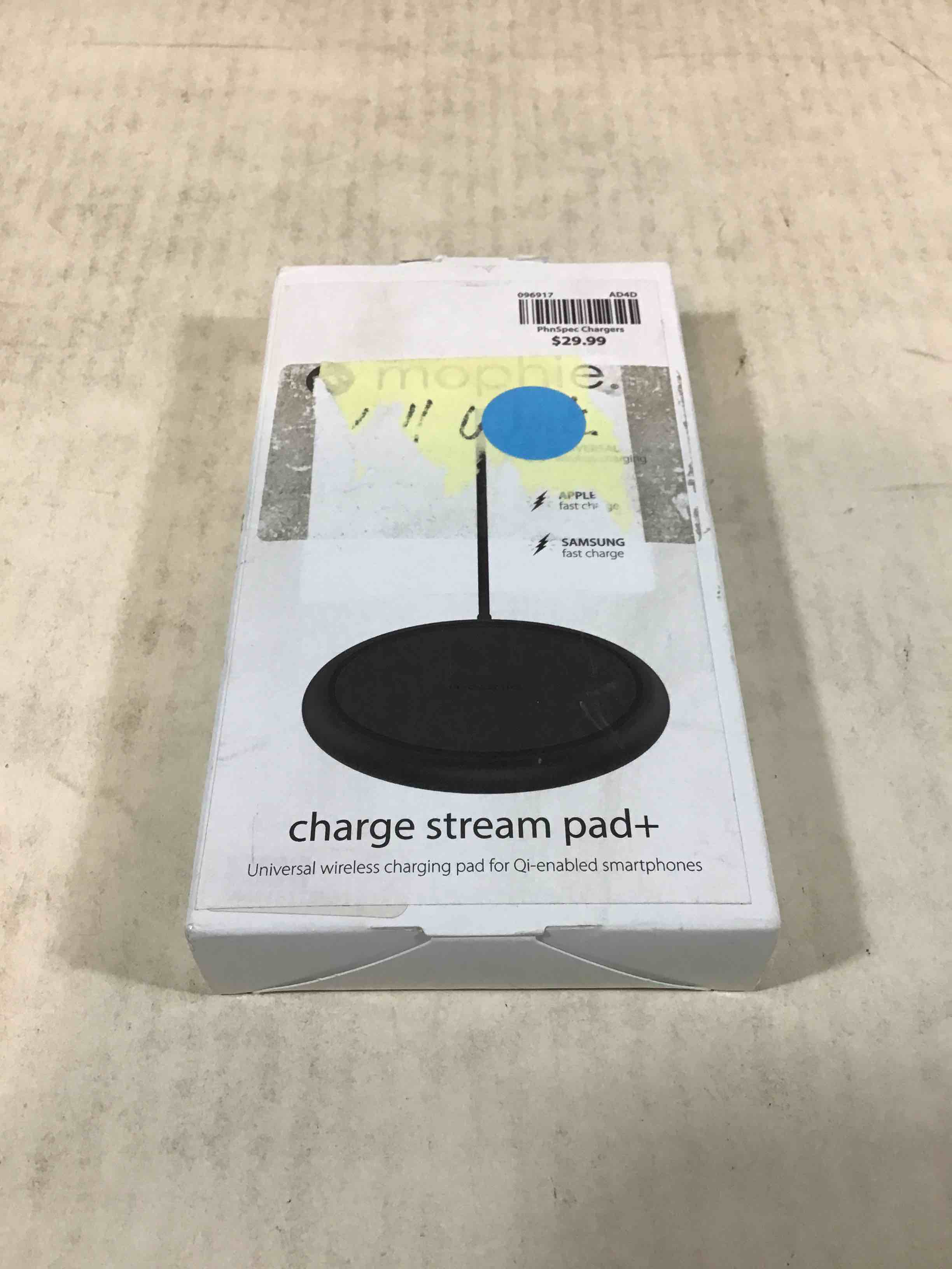 charge stream pad+ (Black)