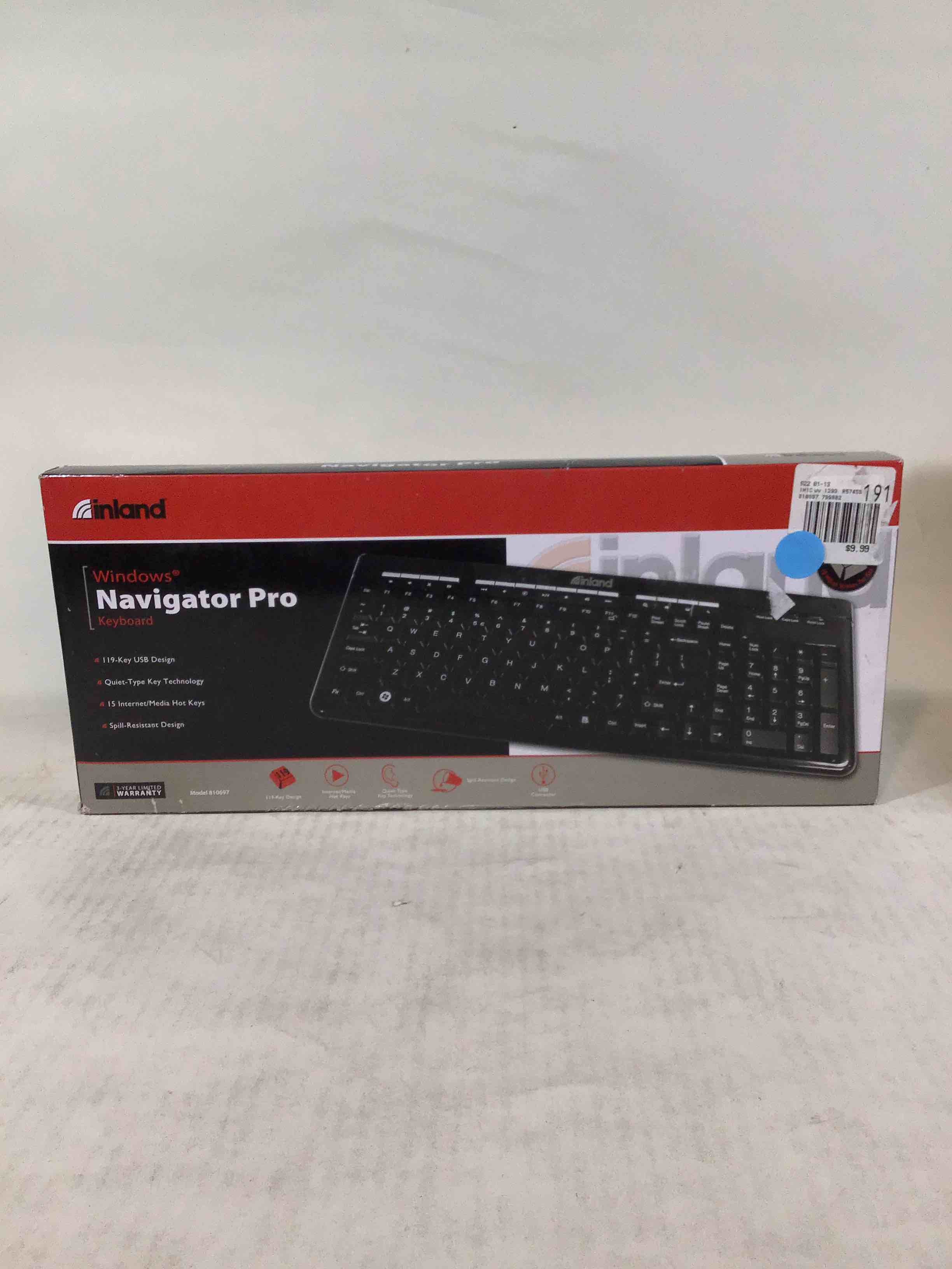 inland Windows Navigator Pro Keyboard 