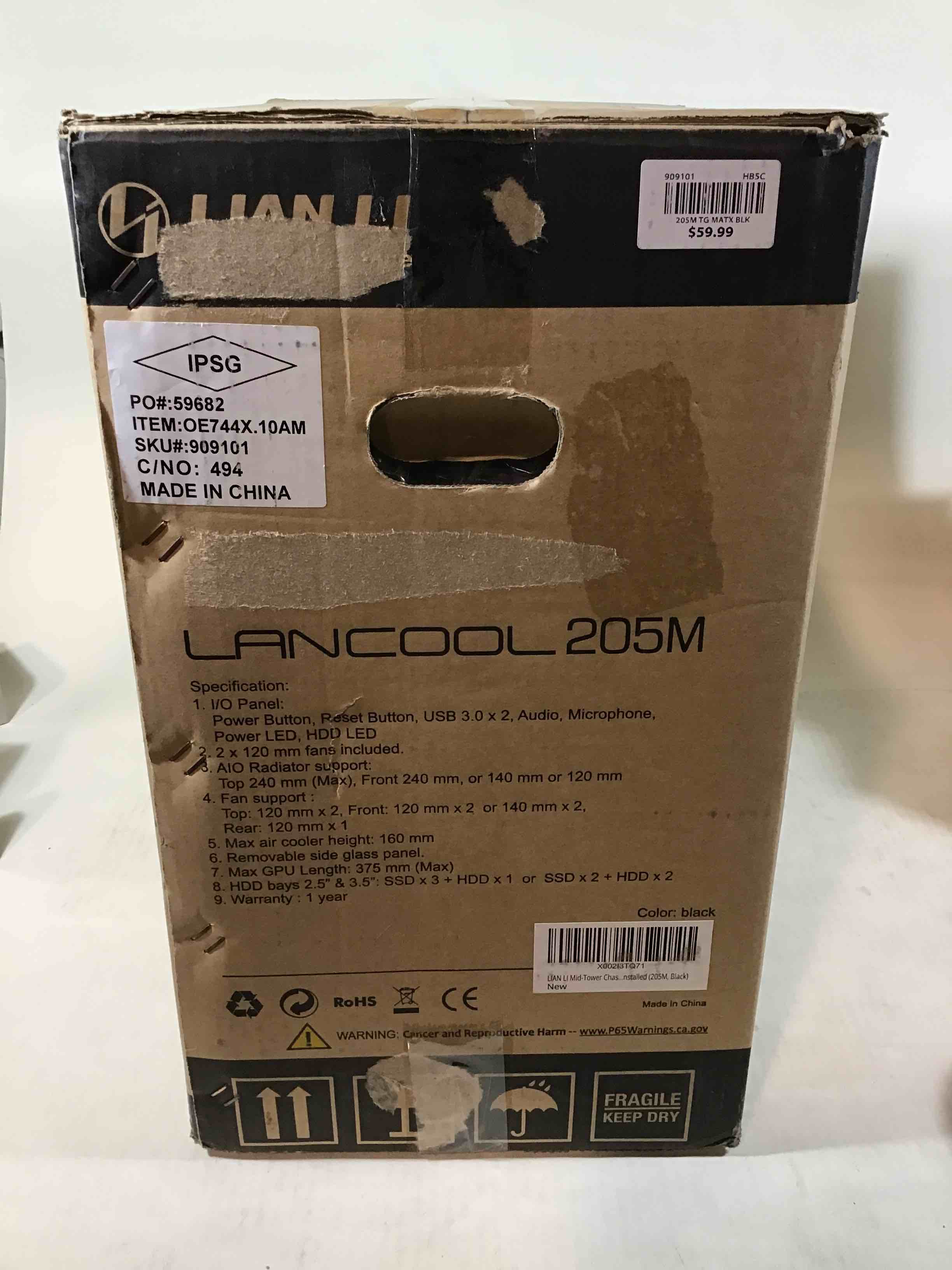 Lian Li Lancool 205m Gaming PC Case