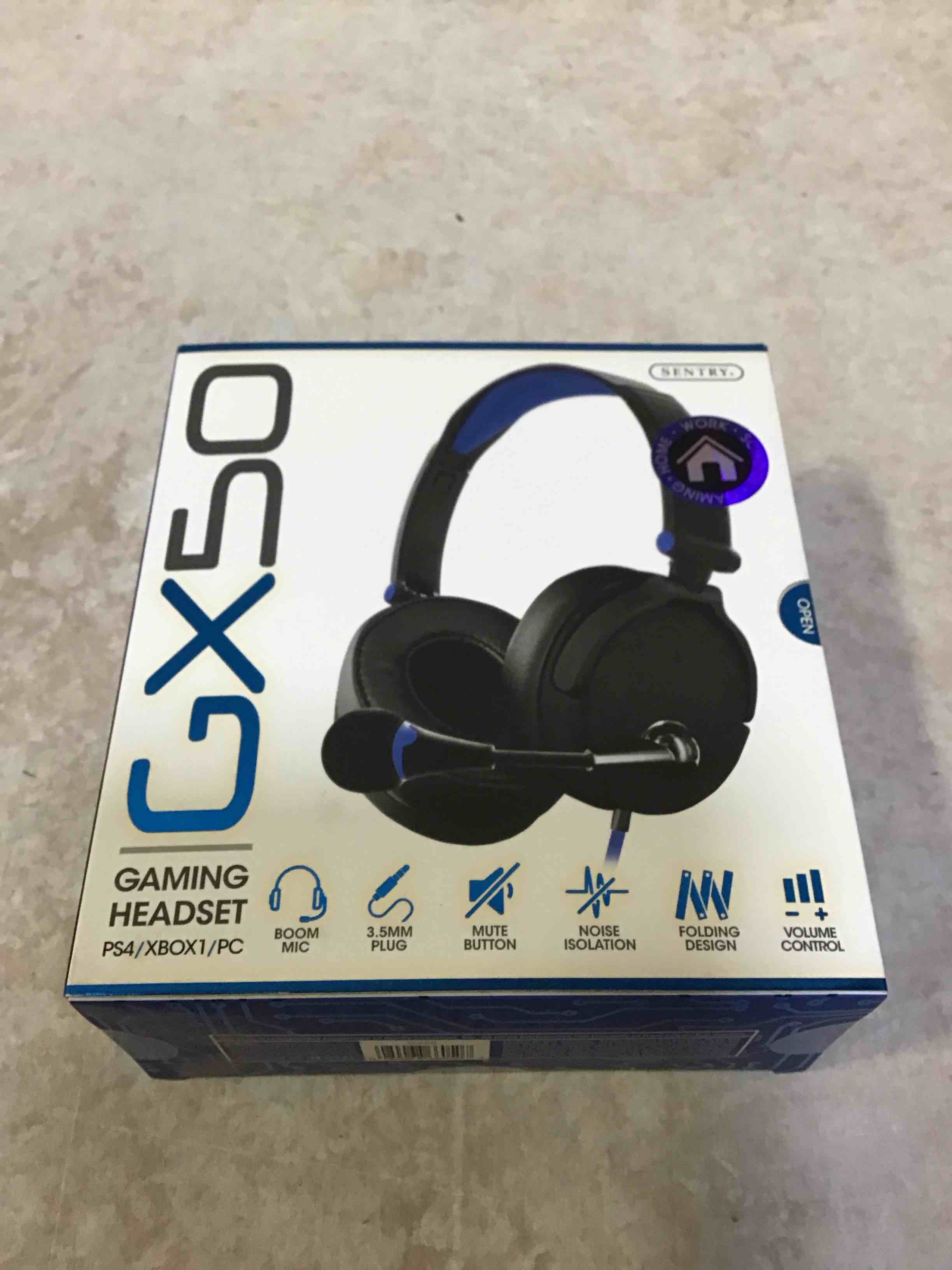 sentry gx50 gaming headphones