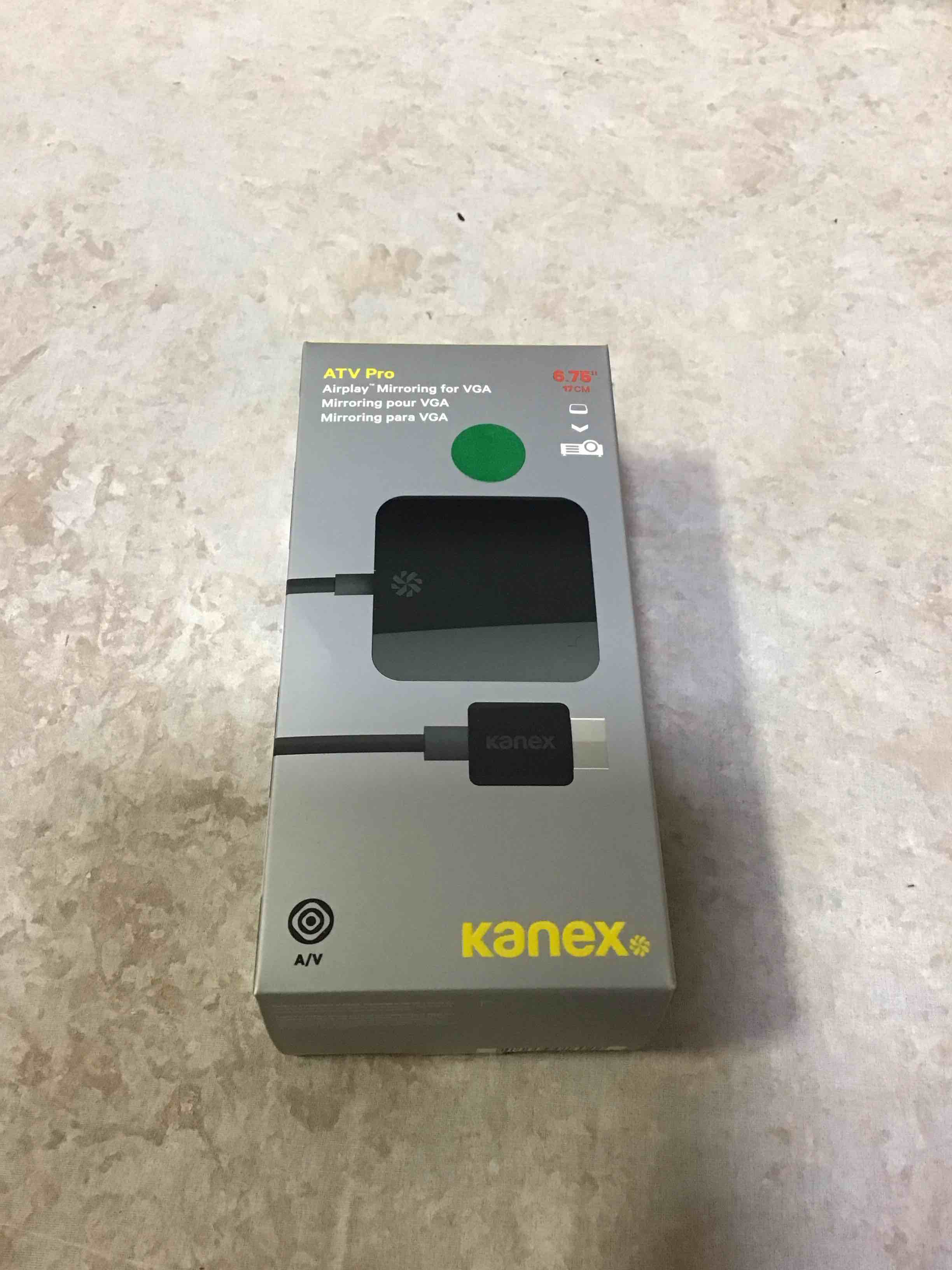 Kanex HDMI to VGA Adapter for Apple TV (2nd-3rd gen)- HDCP Compliant (ATVPROX) (B00VQPAIUK)