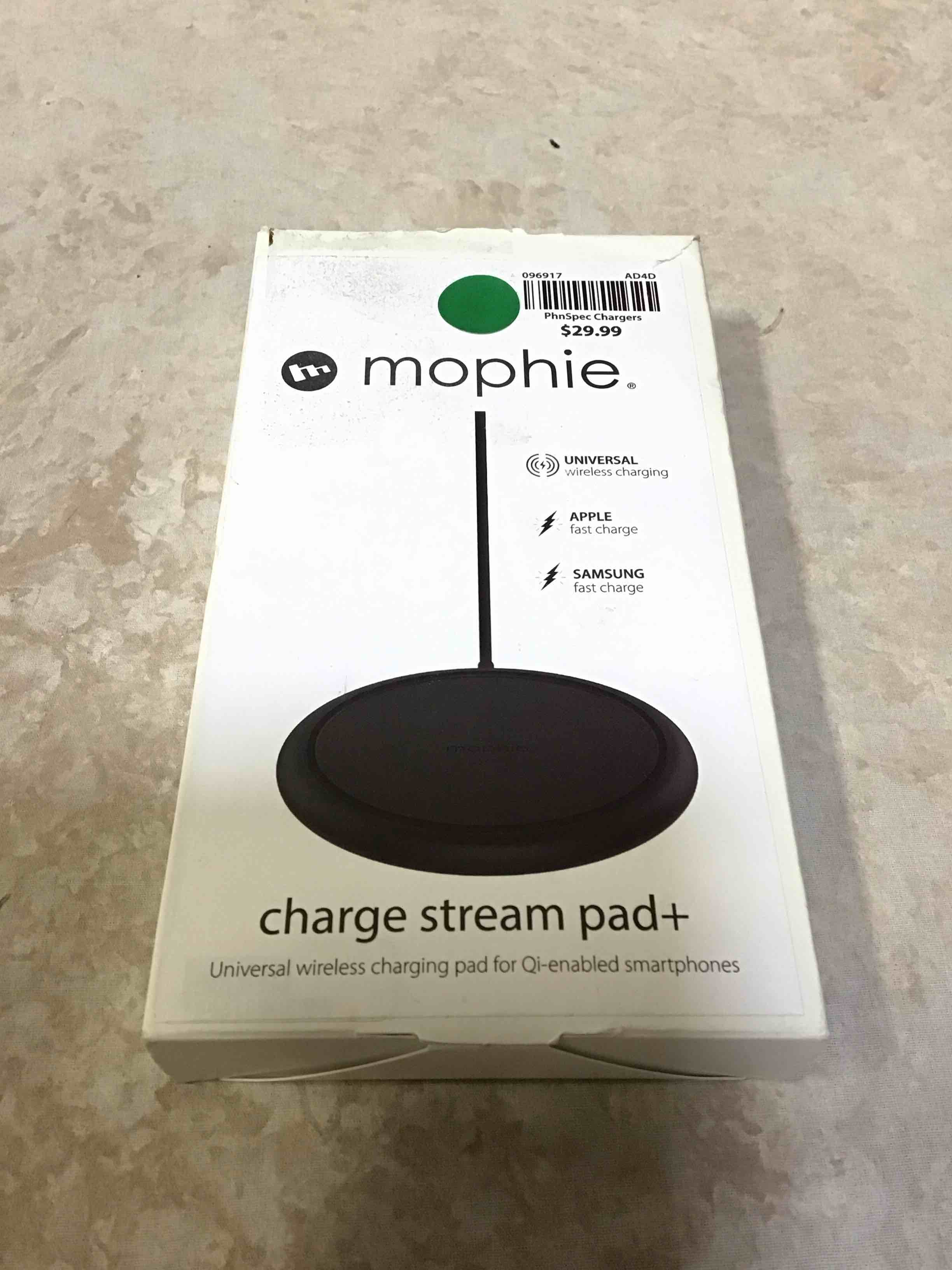 charge stream pad+ (Black)