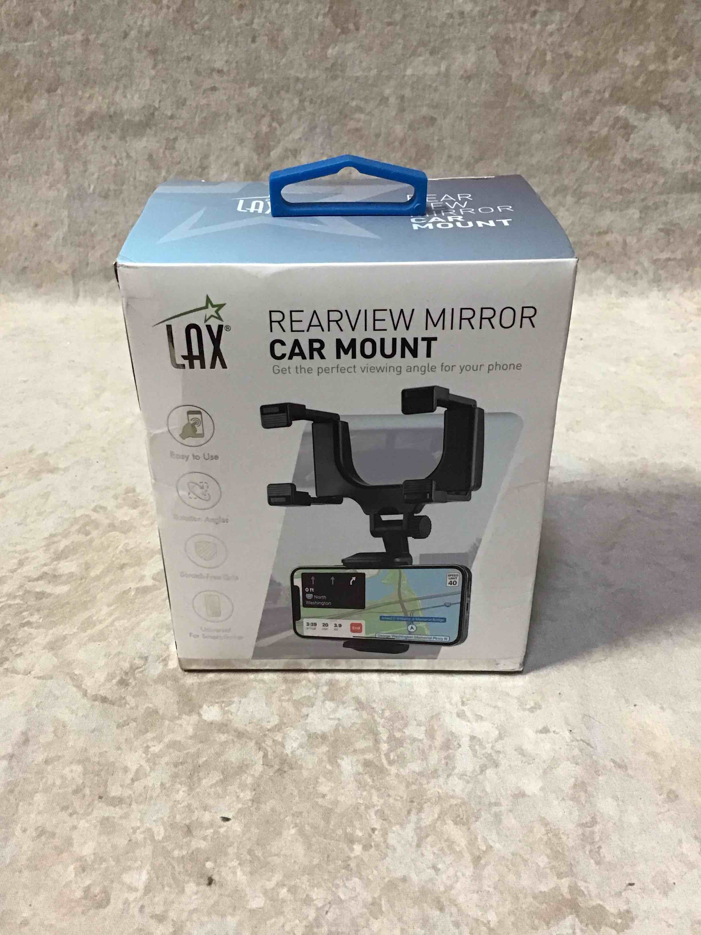 LAX Rearview Mirror Car Mount