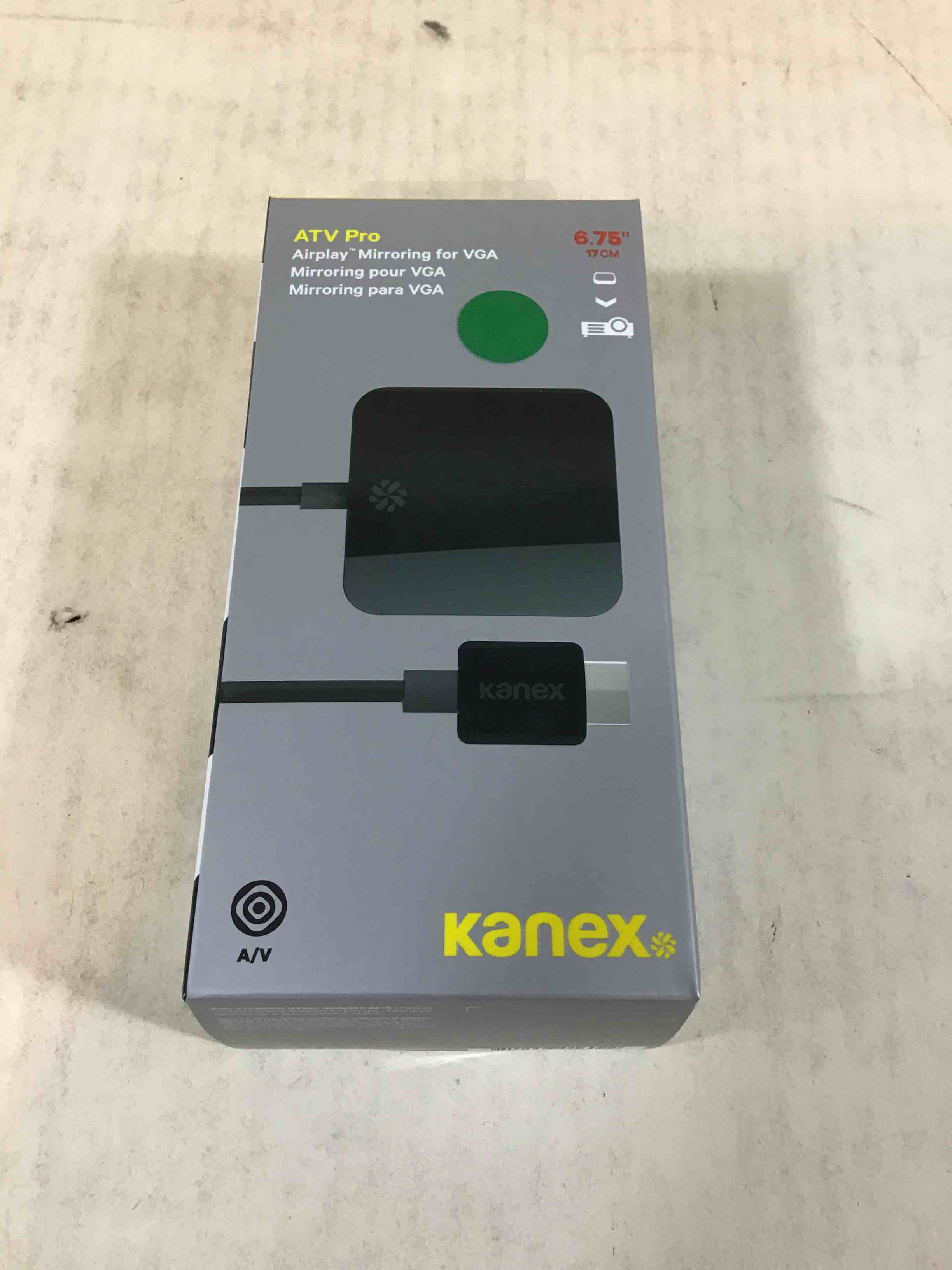 Kanex HDMI to VGA Adapter for Apple TV (2nd-3rd gen)- HDCP Compliant (ATVPROX) (B00VQPAIUK)