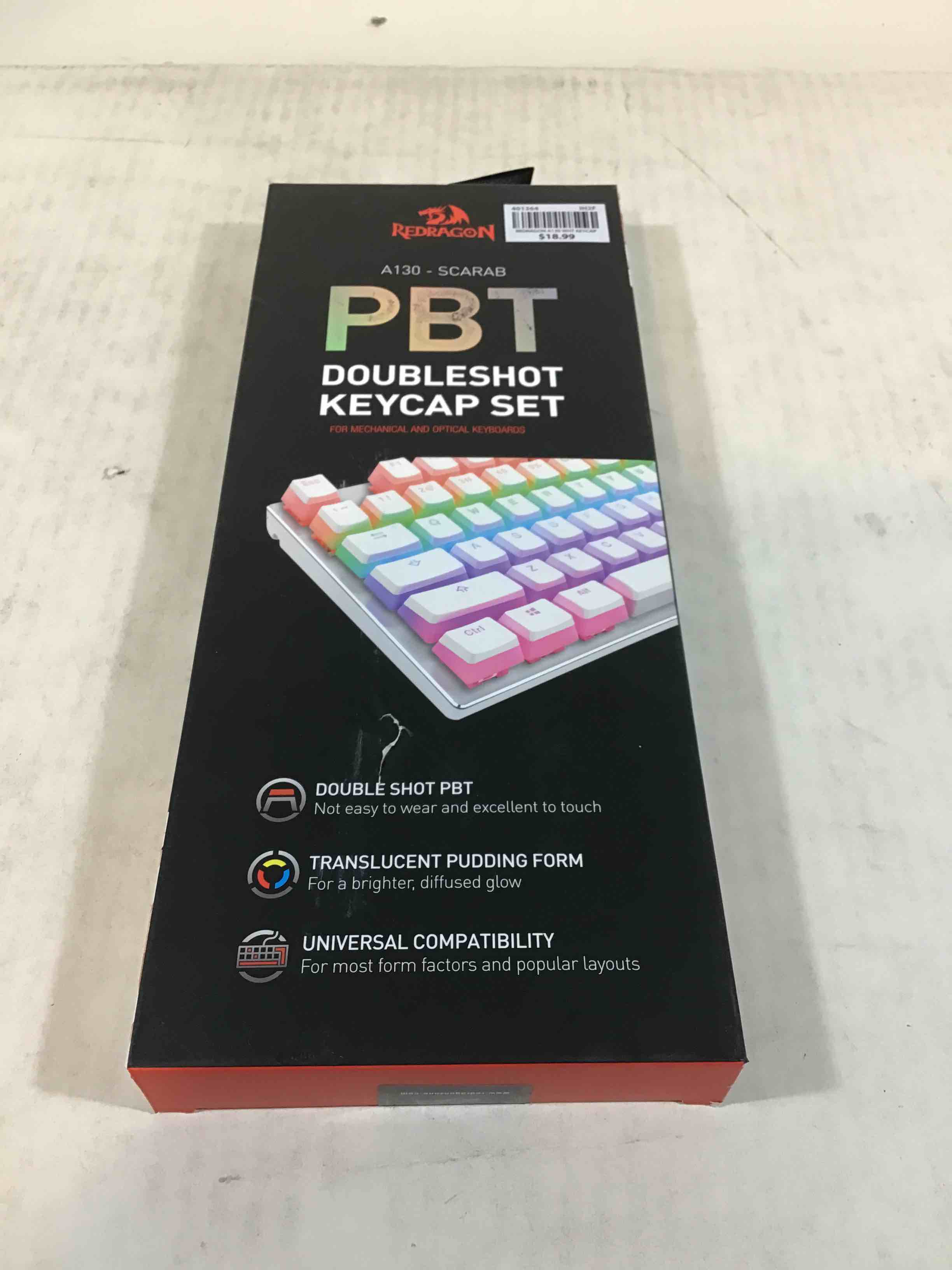 Redragon PBT Doubleshot Keycap Set