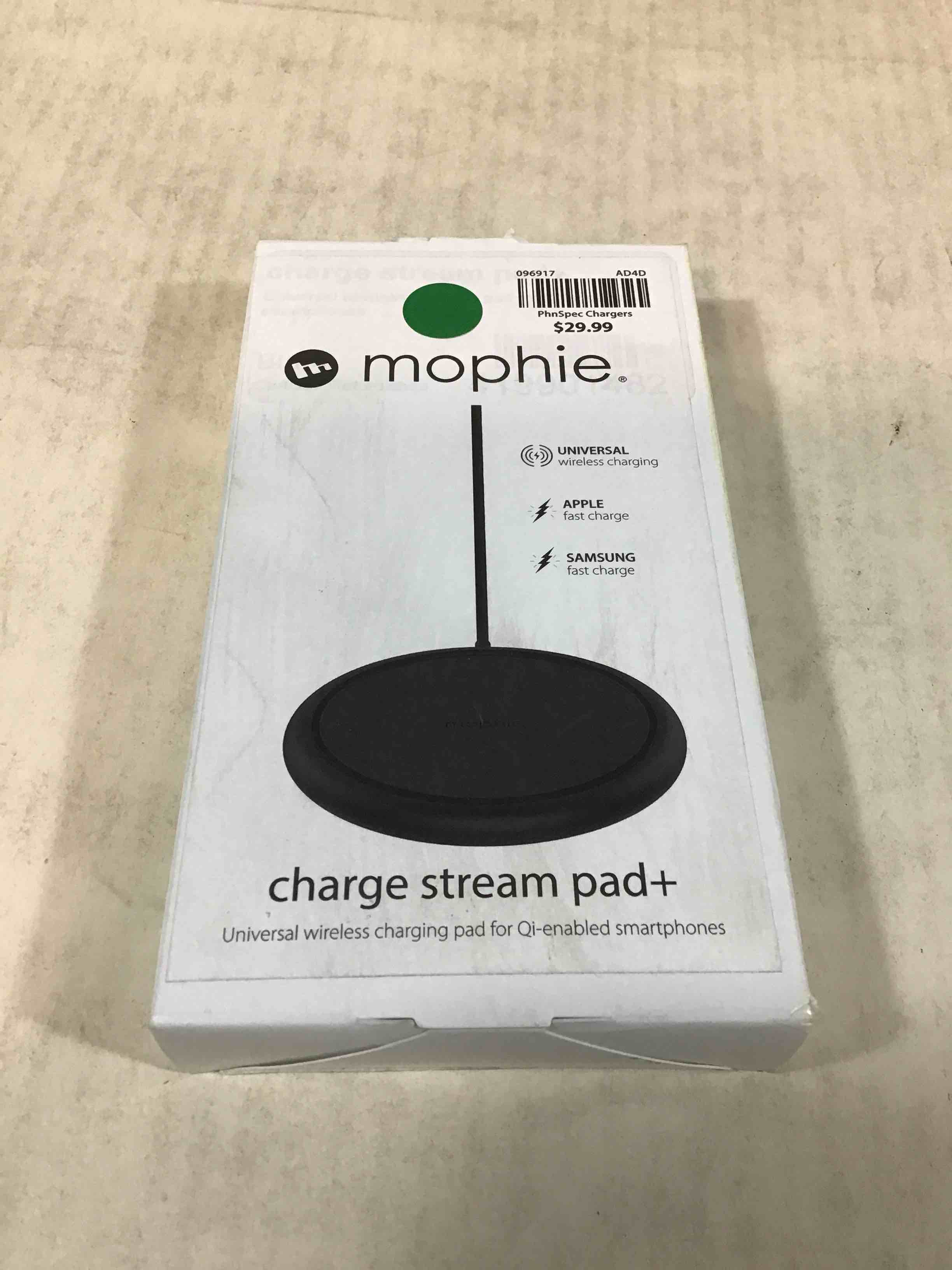 charge stream pad+ (Black)
