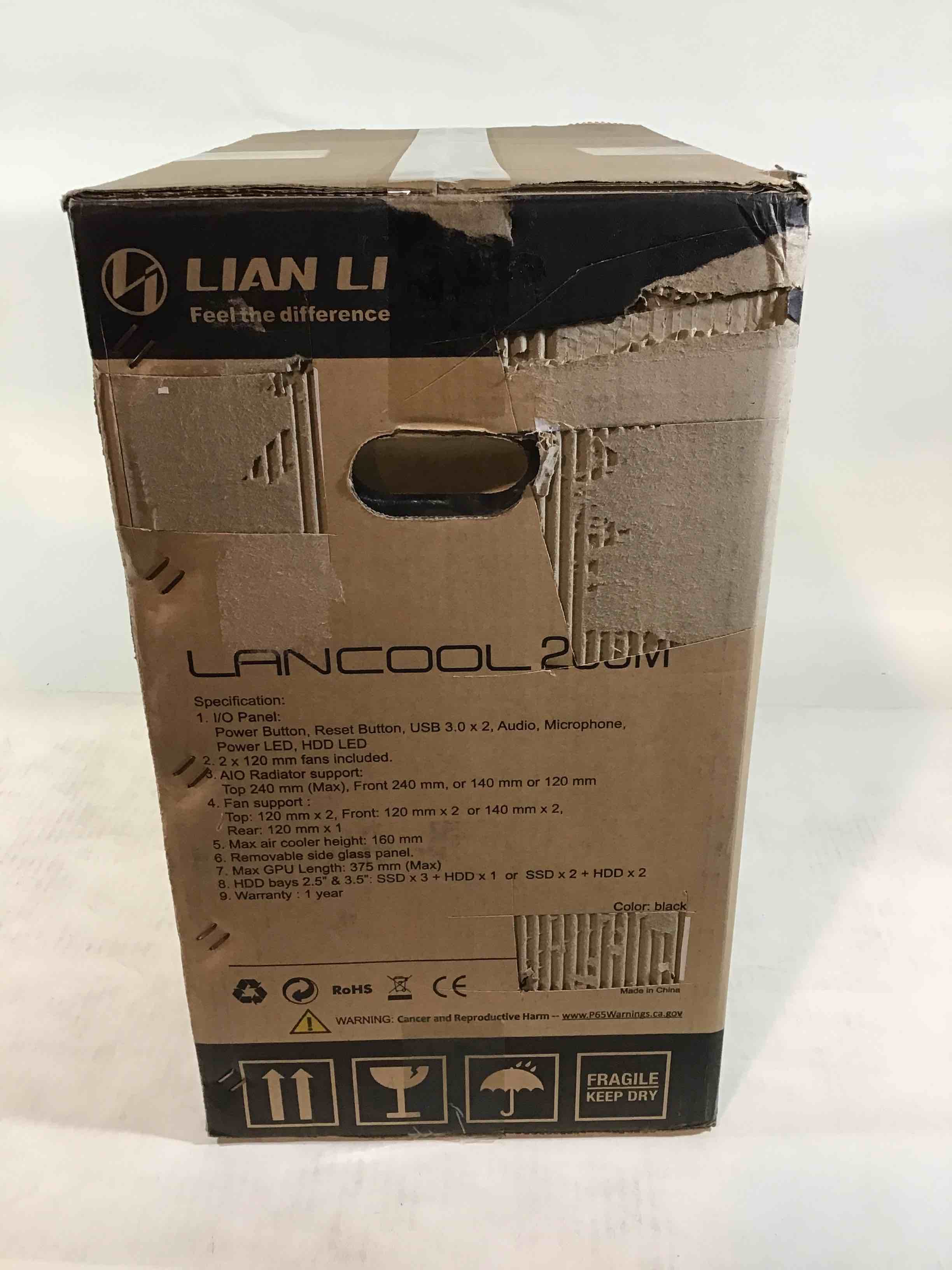 Lian Li Lancool 205M Haming PC Case White