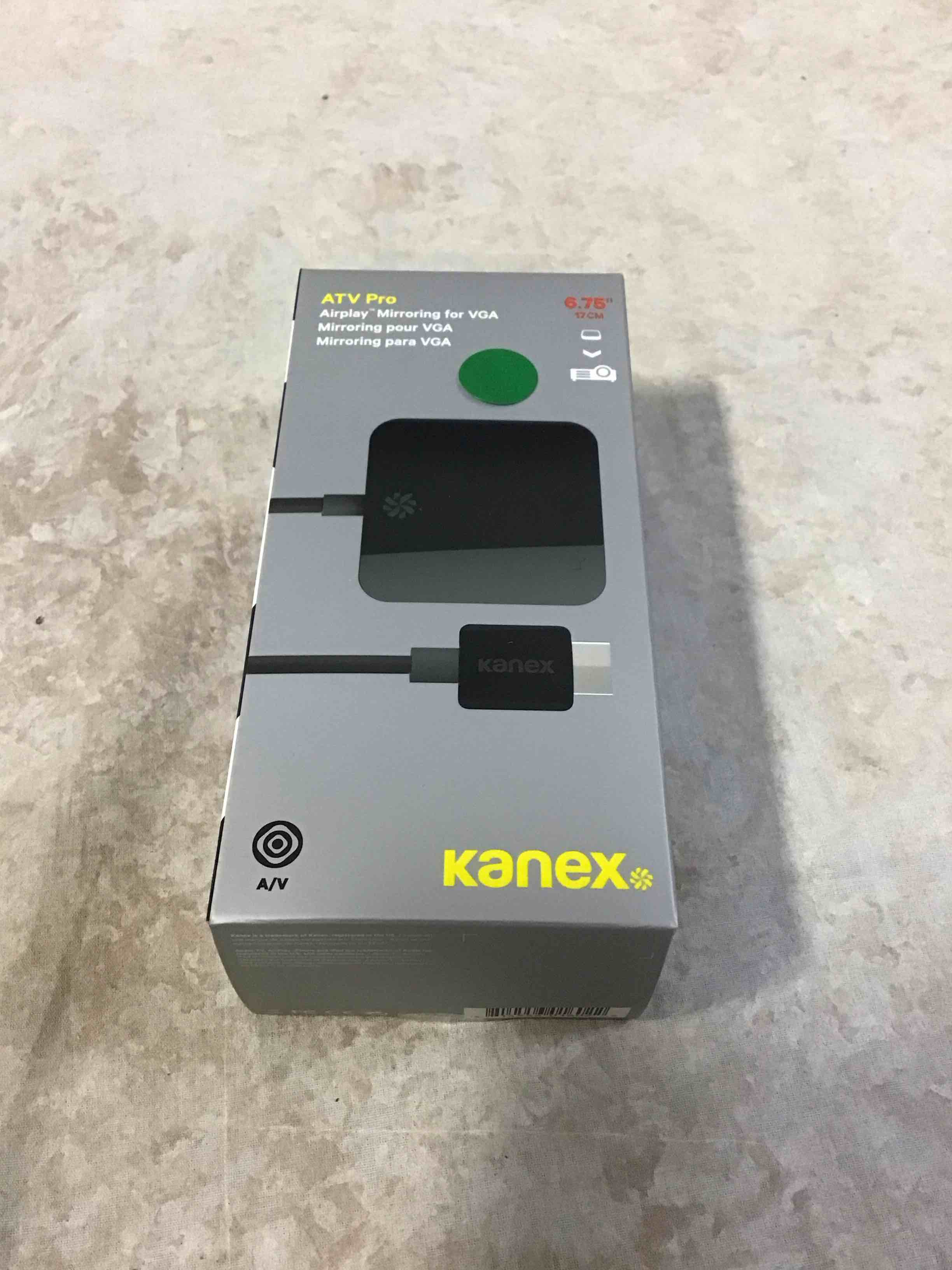 Kanex HDMI to VGA Adapter for Apple TV (2nd-3rd gen)- HDCP Compliant (ATVPROX) (B00VQPAIUK)