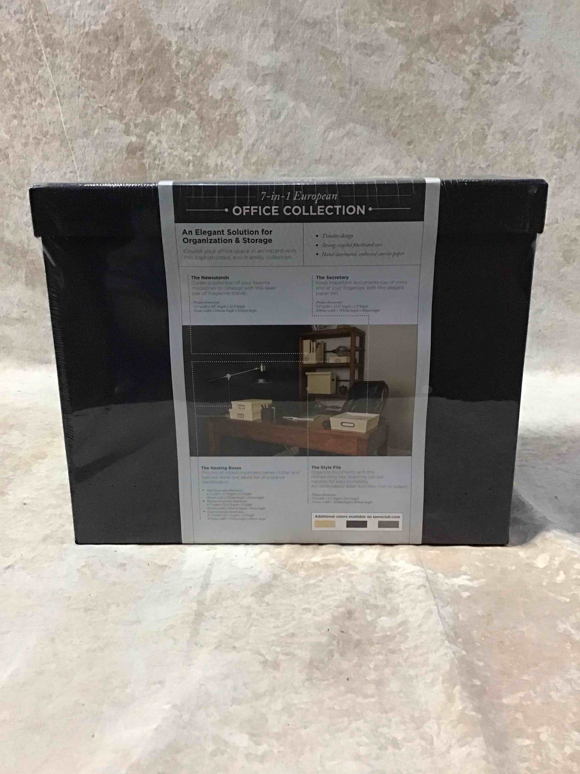 7-in-1 European Storage Office Collection