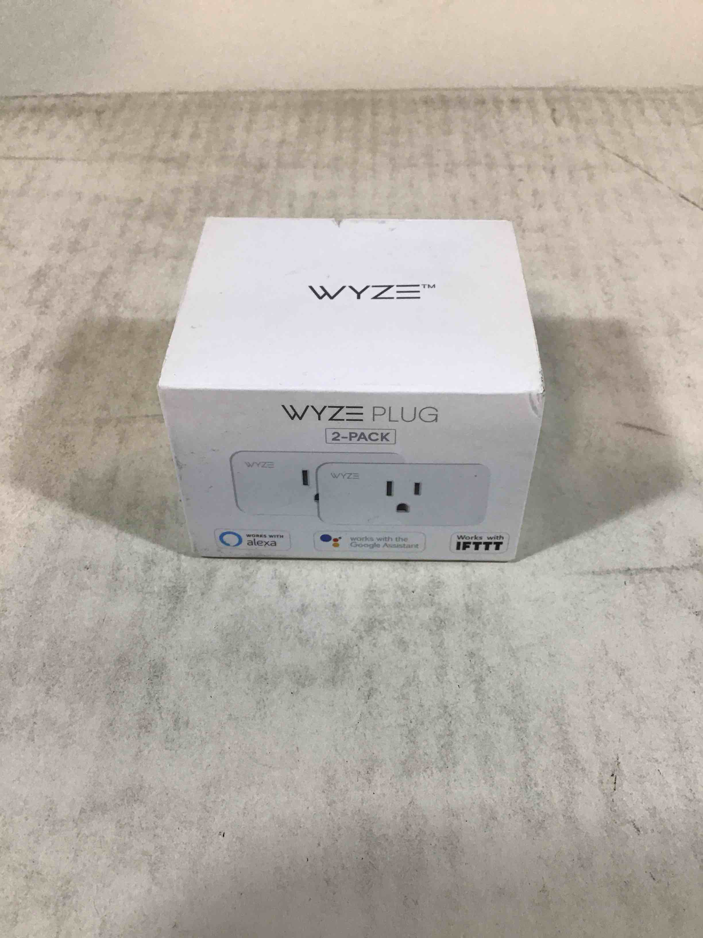 Wyze - Smart Plug Indoor (2-Pack) - White