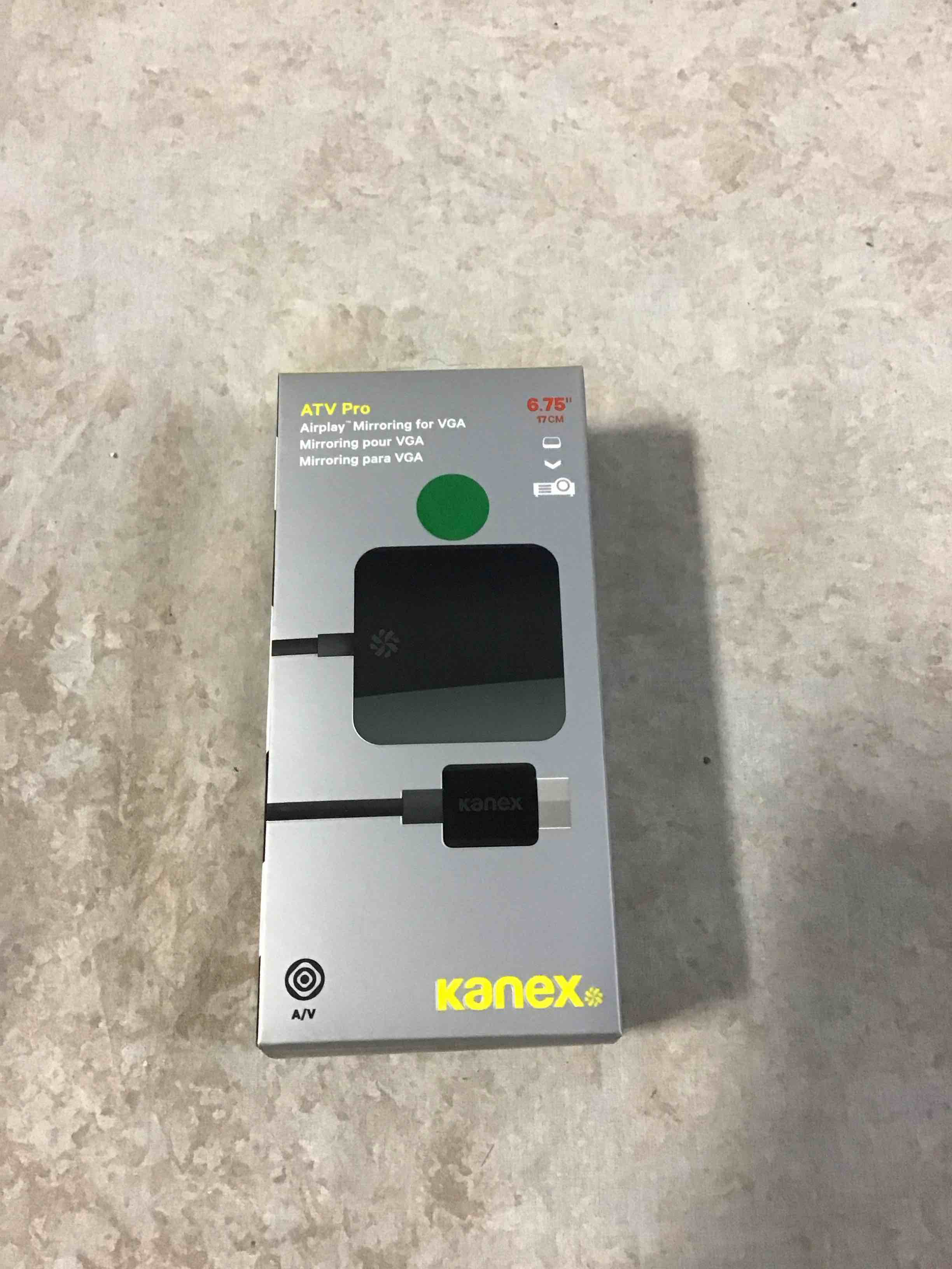 Kanex HDMI to VGA Adapter for Apple TV (2nd-3rd gen)- HDCP Compliant (ATVPROX) (B00VQPAIUK)