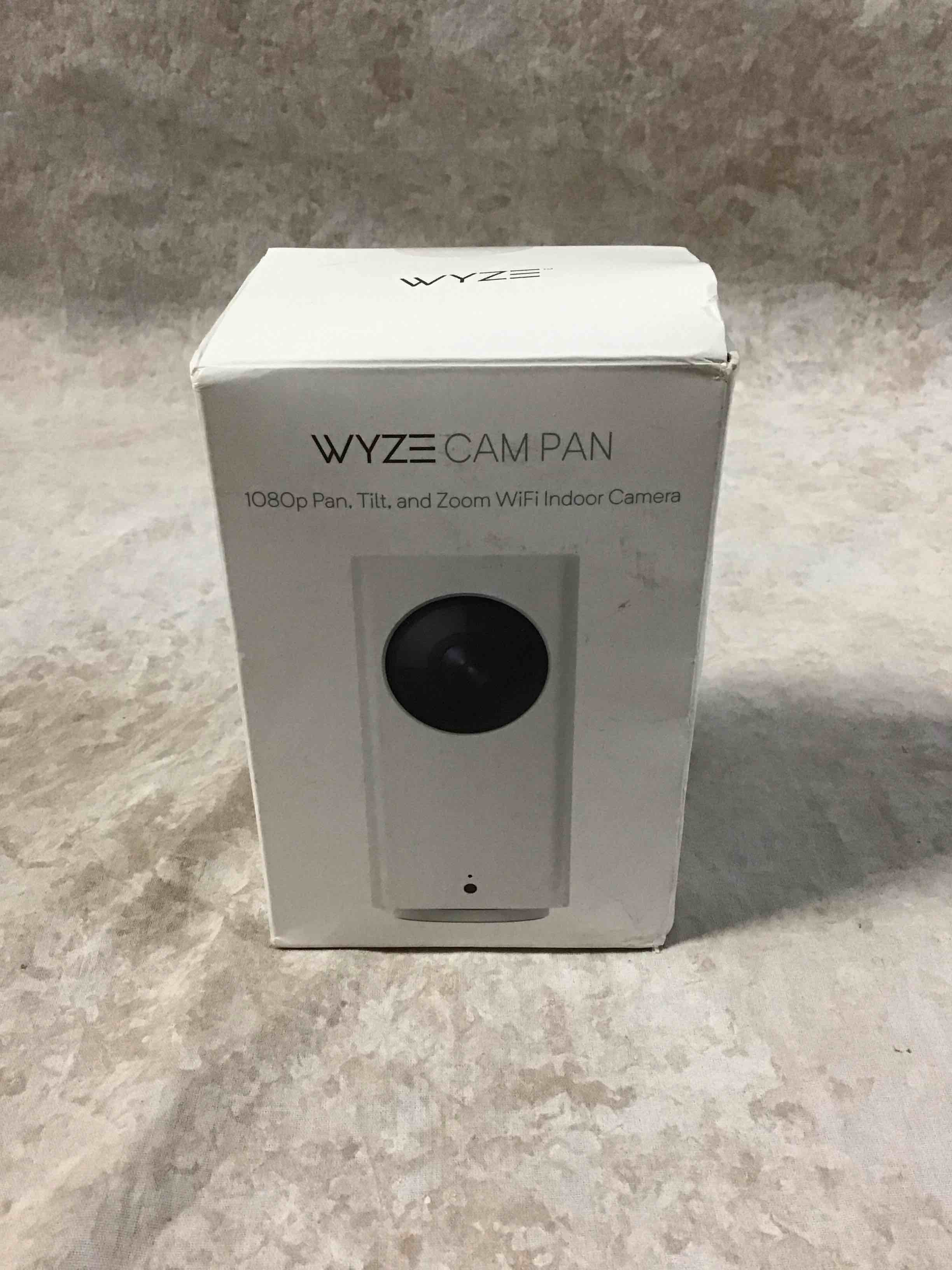 Wyze Cam Pan 1080p Pan/Tilt/Zoom WiFi Indoor Smart Home Security Camera with Night Vision 2-Way Audio