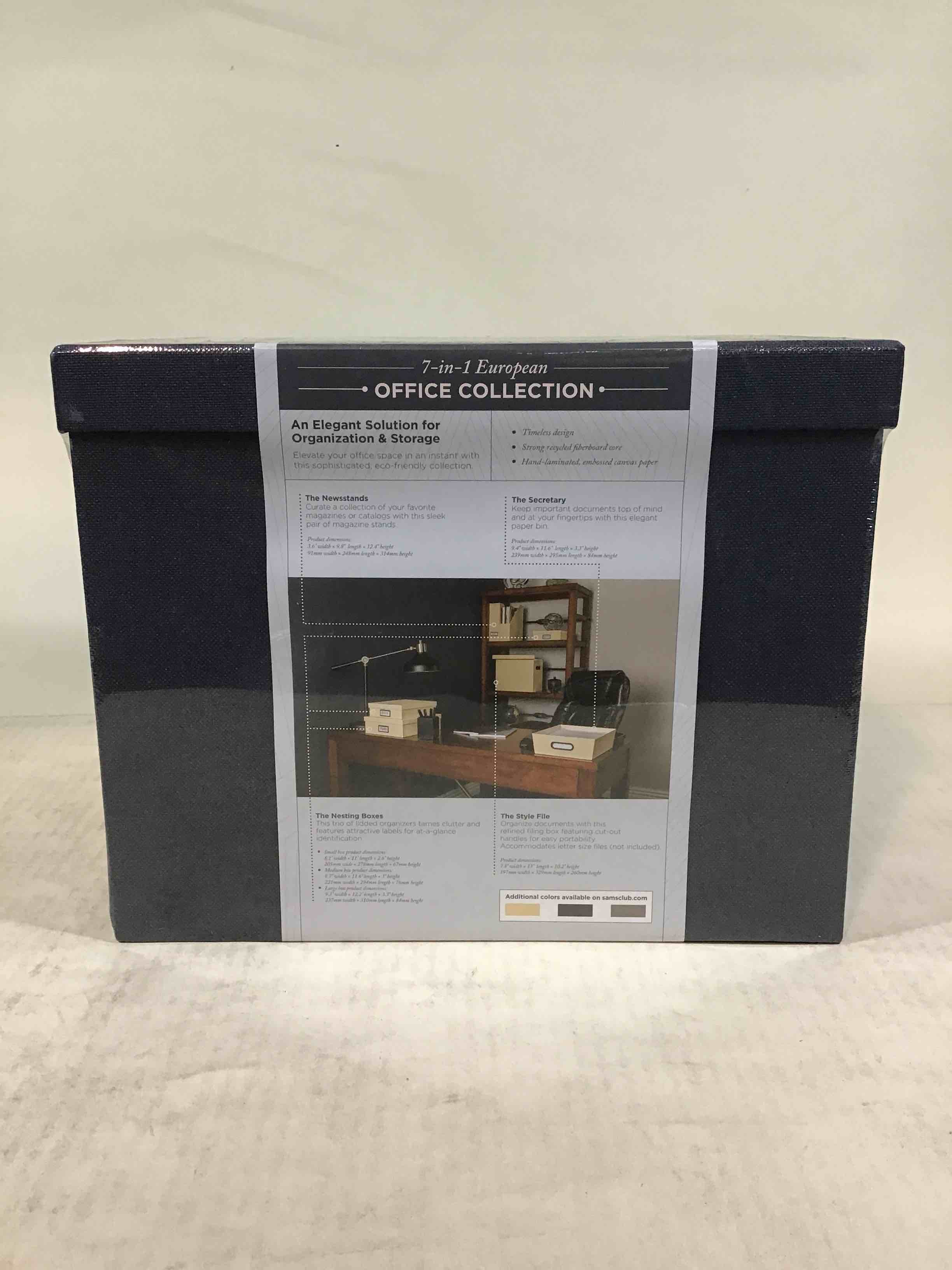 7-in-1 European Storage Office Collection