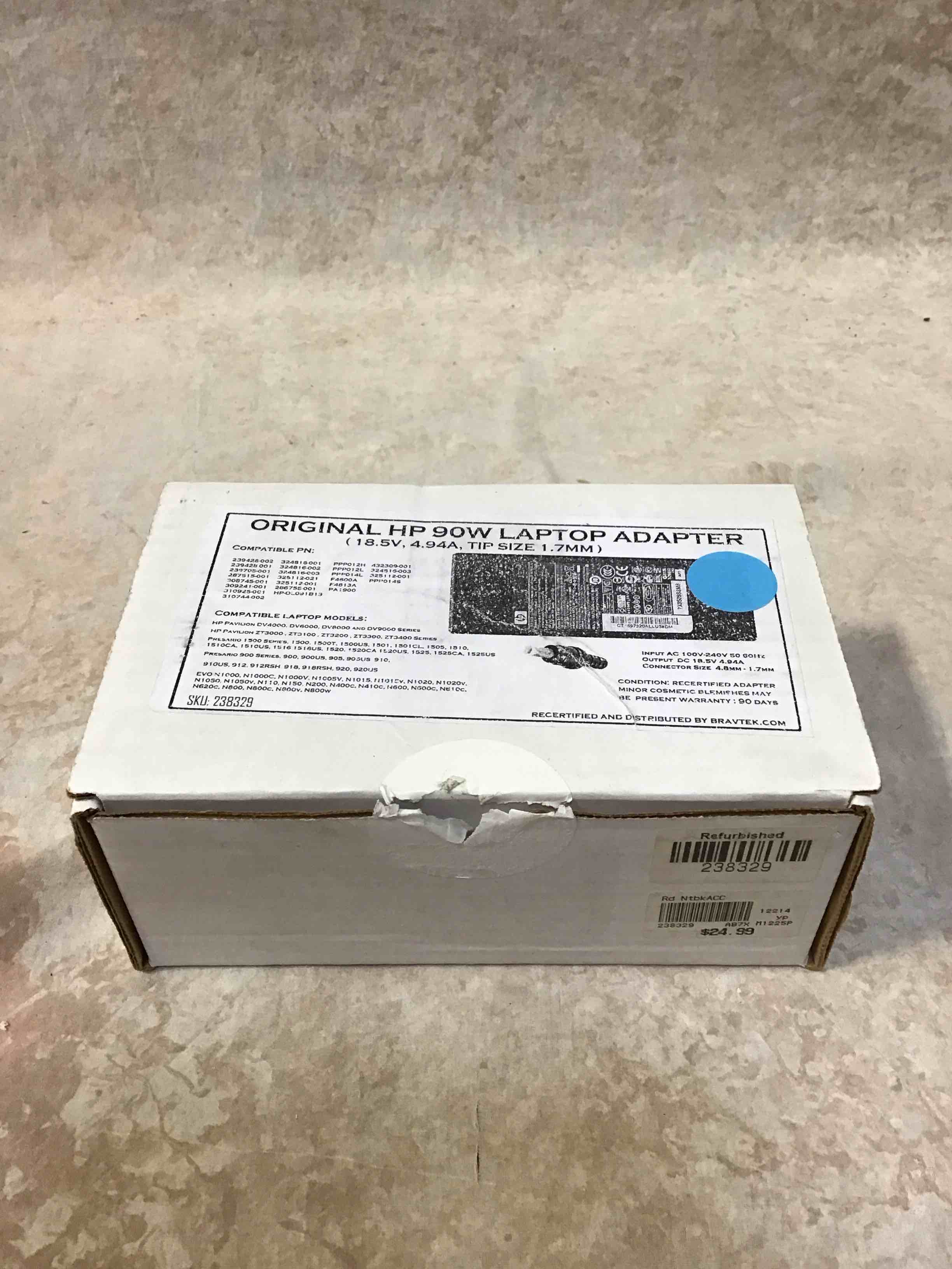 Original HP 90W Laptop Adapter