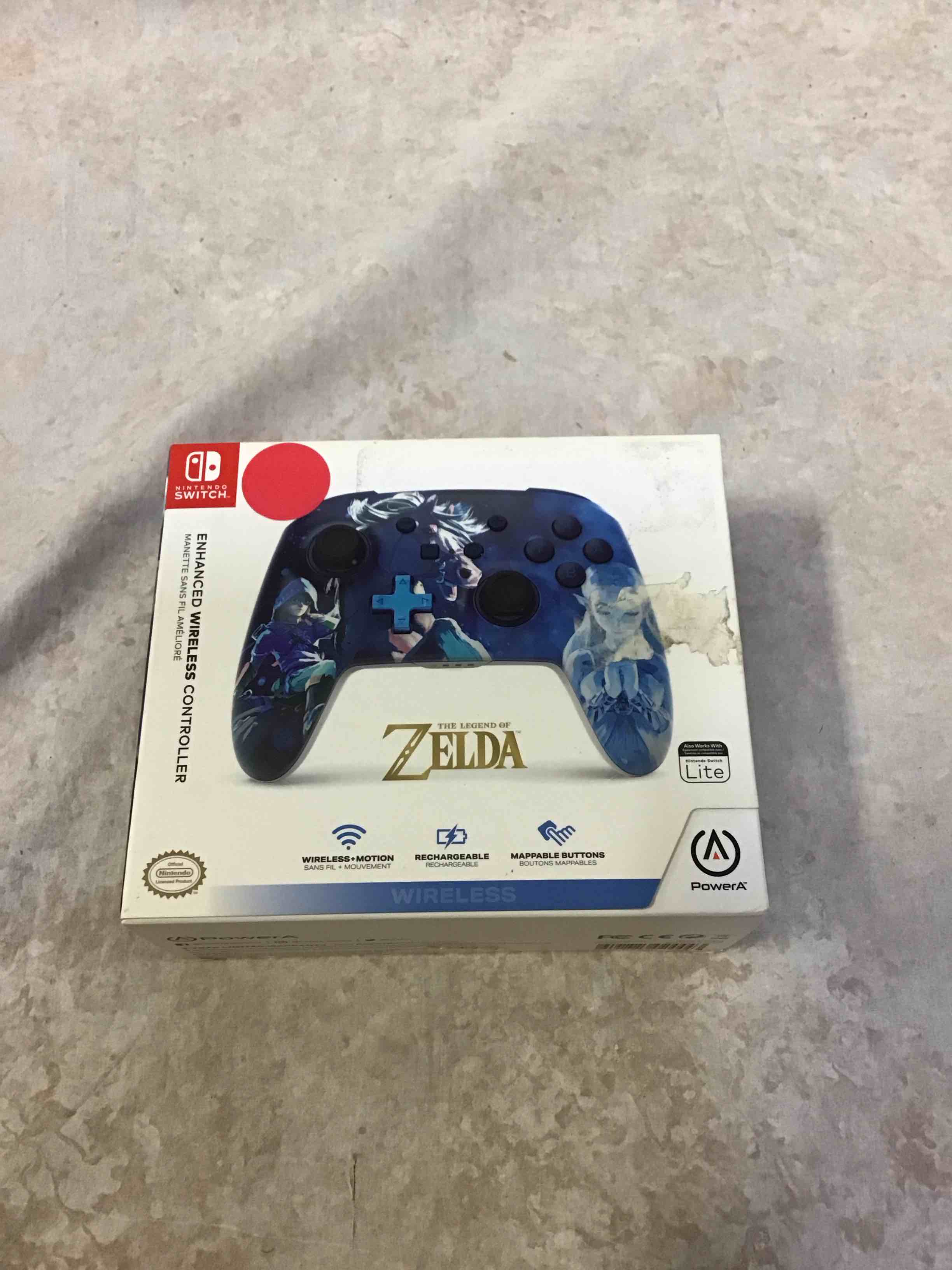 PowerA Enhanced Wireless Controller for Nintendo Switch - Midnight Ride