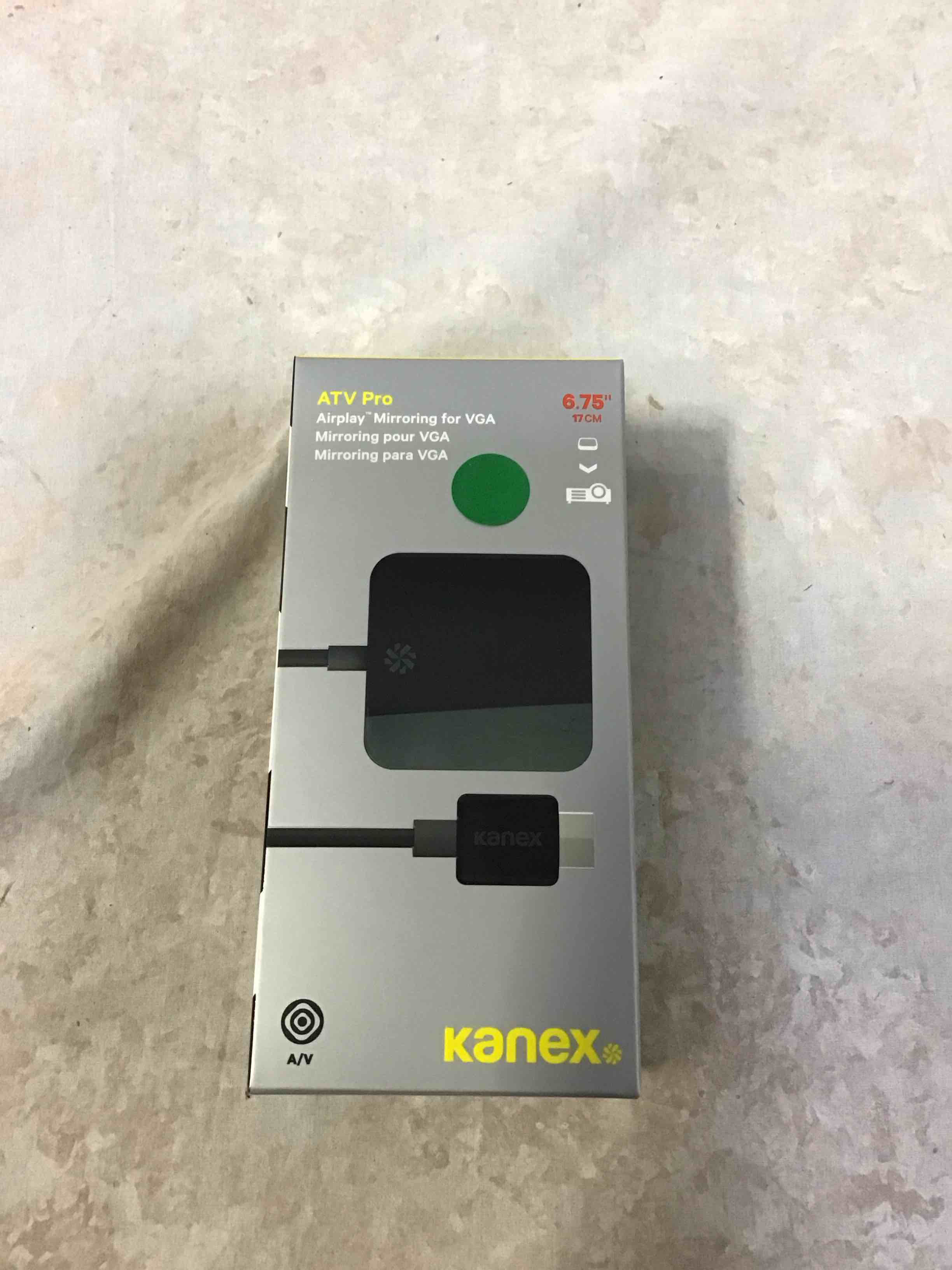 Kanex HDMI to VGA Adapter for Apple TV (2nd-3rd gen)- HDCP Compliant (ATVPROX) (B00VQPAIUK)