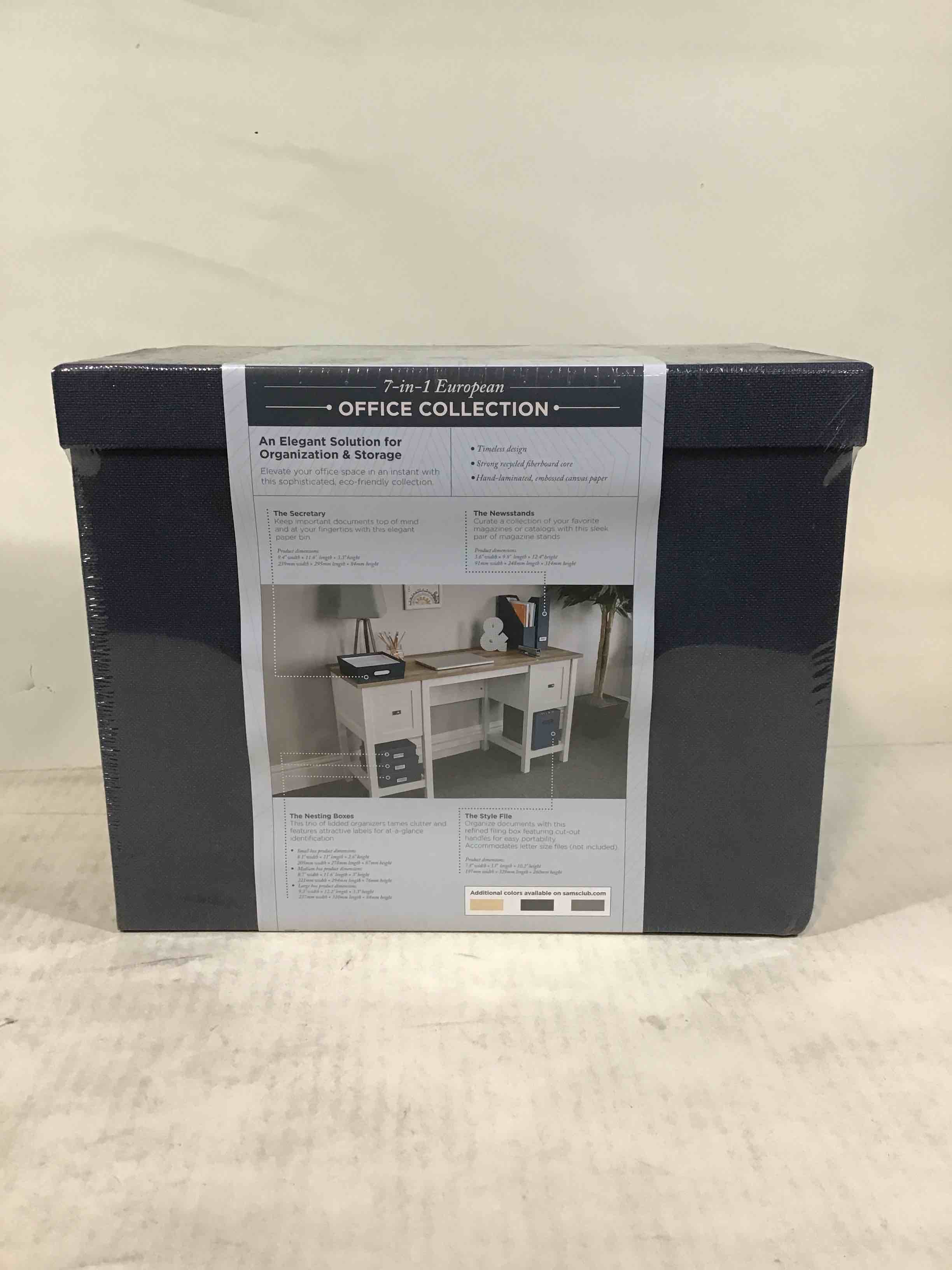 7-in-1 European Office Storage Collection