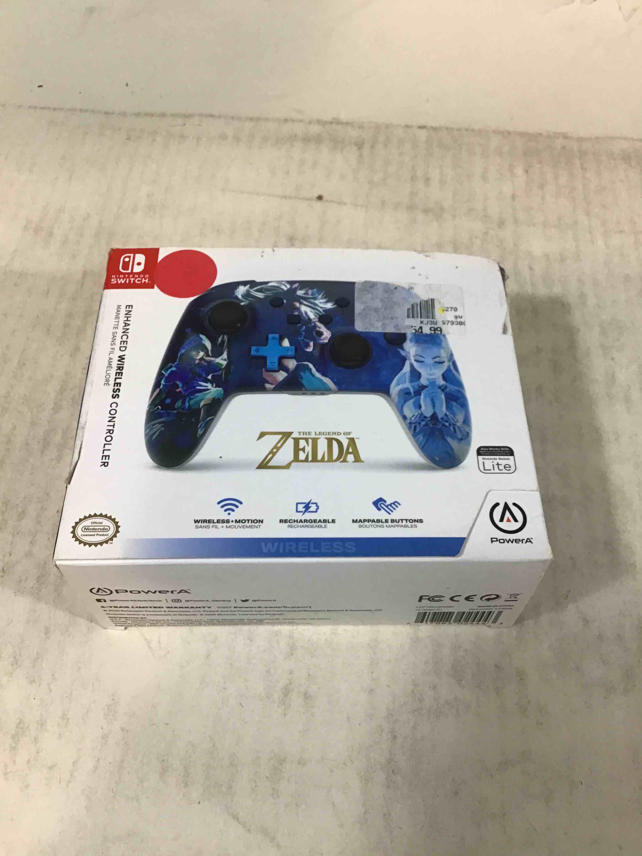 PowerA Enhanced Wireless Controller for Nintendo Switch - Midnight Ride