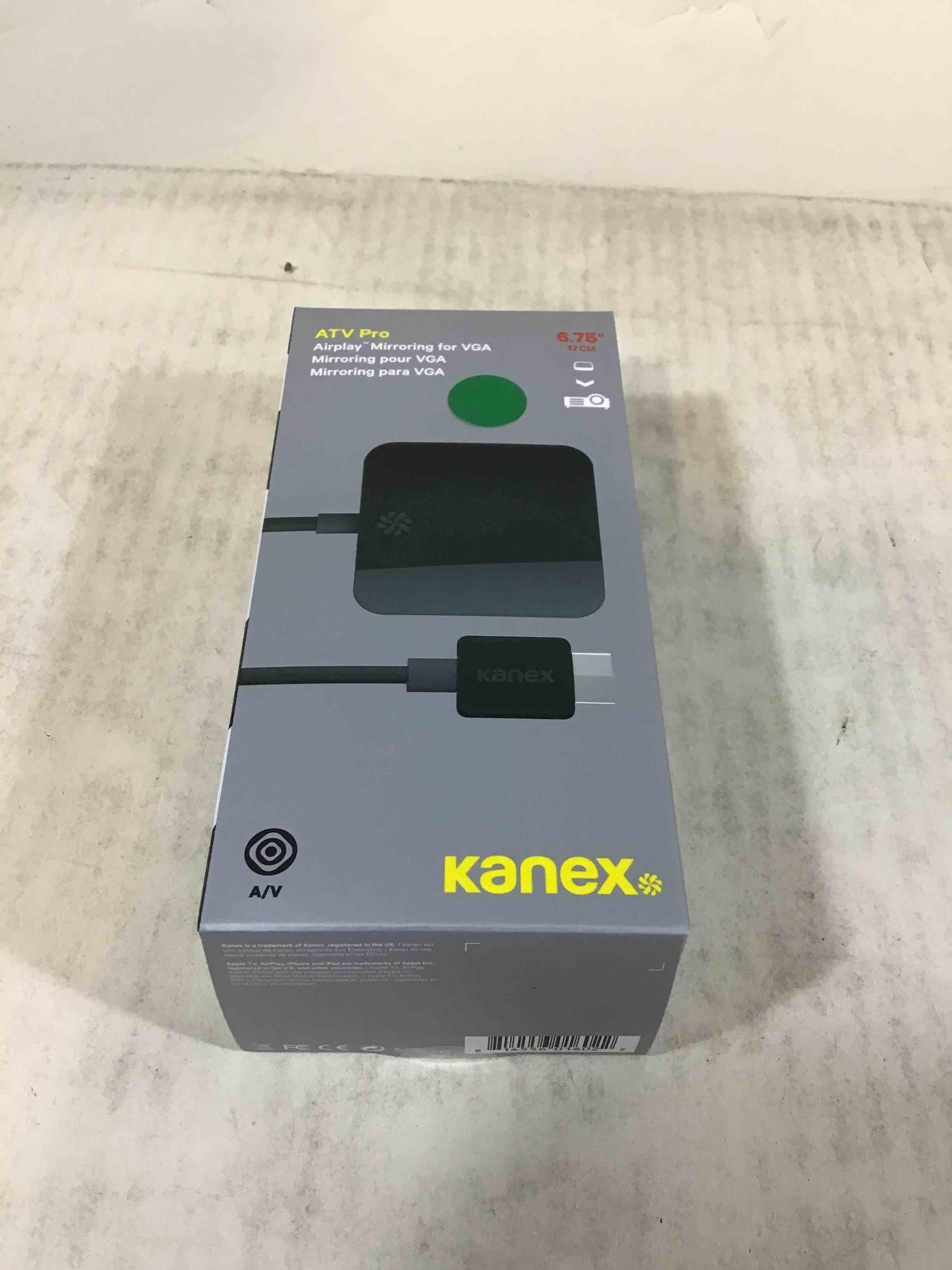 Kanex HDMI to VGA Adapter for Apple TV (2nd-3rd gen)- HDCP Compliant (ATVPROX) (B00VQPAIUK)